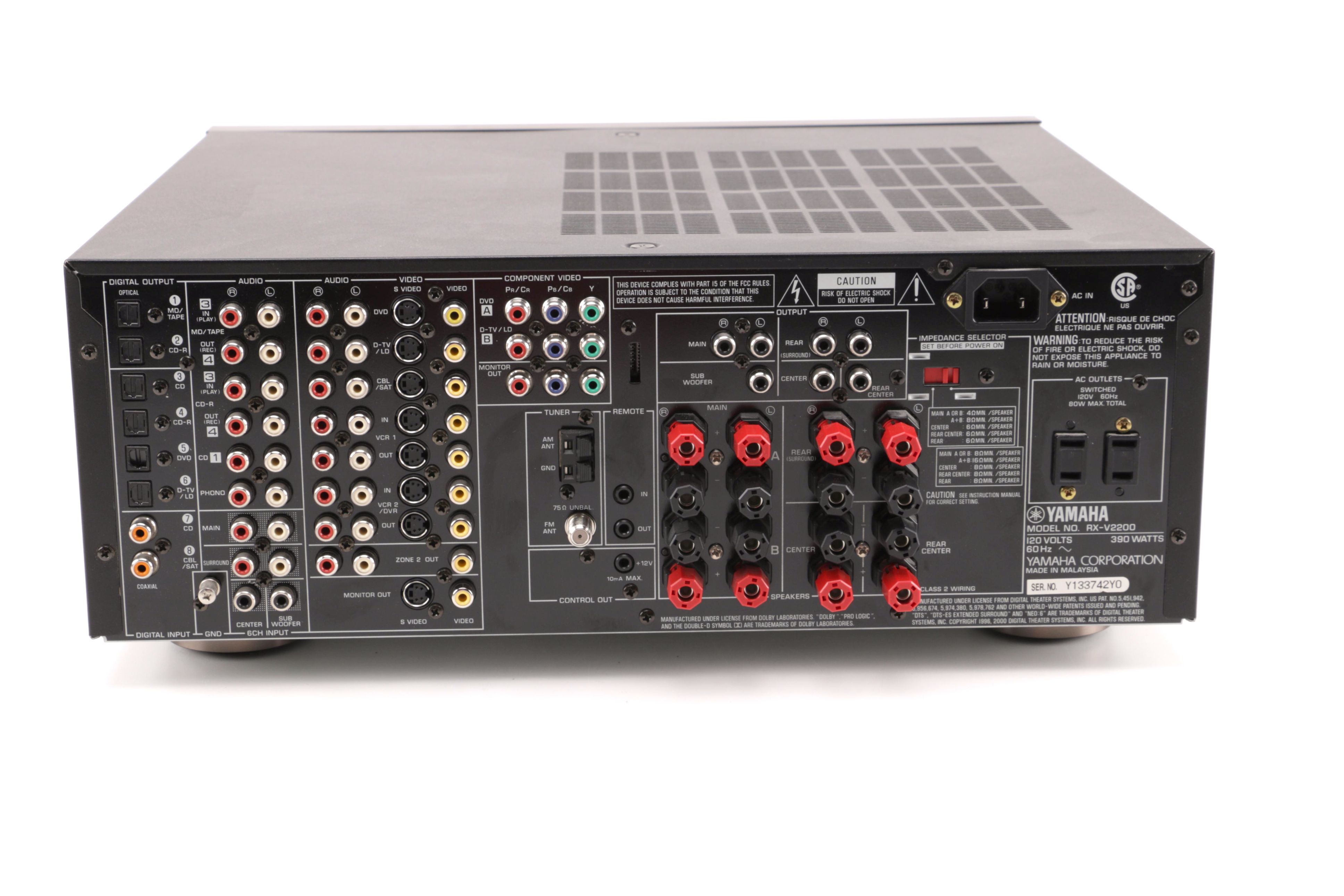 Yamaha Natural Sound AV Receiver