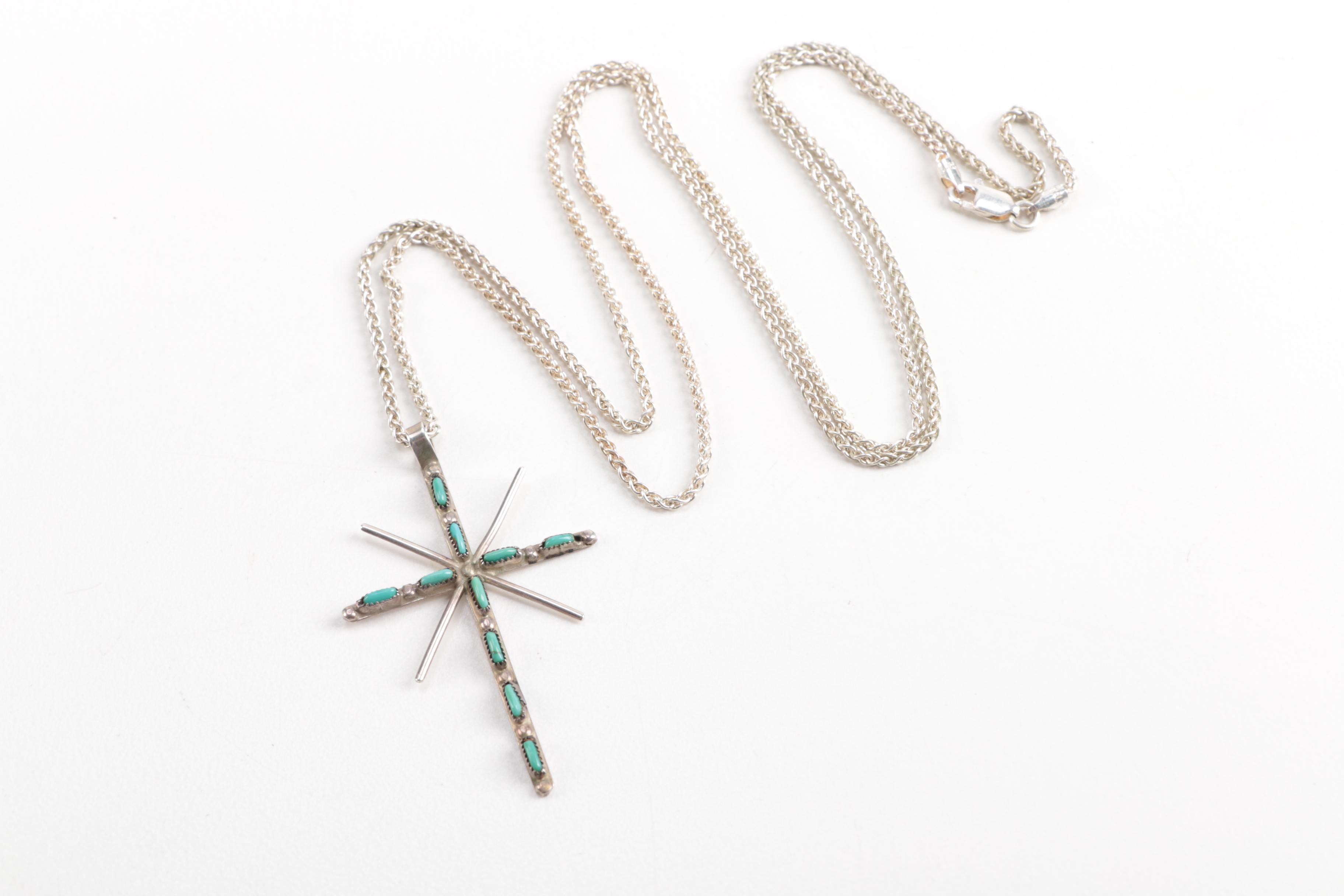 Southwestern Sterling Jewelry Including Native American Artisans