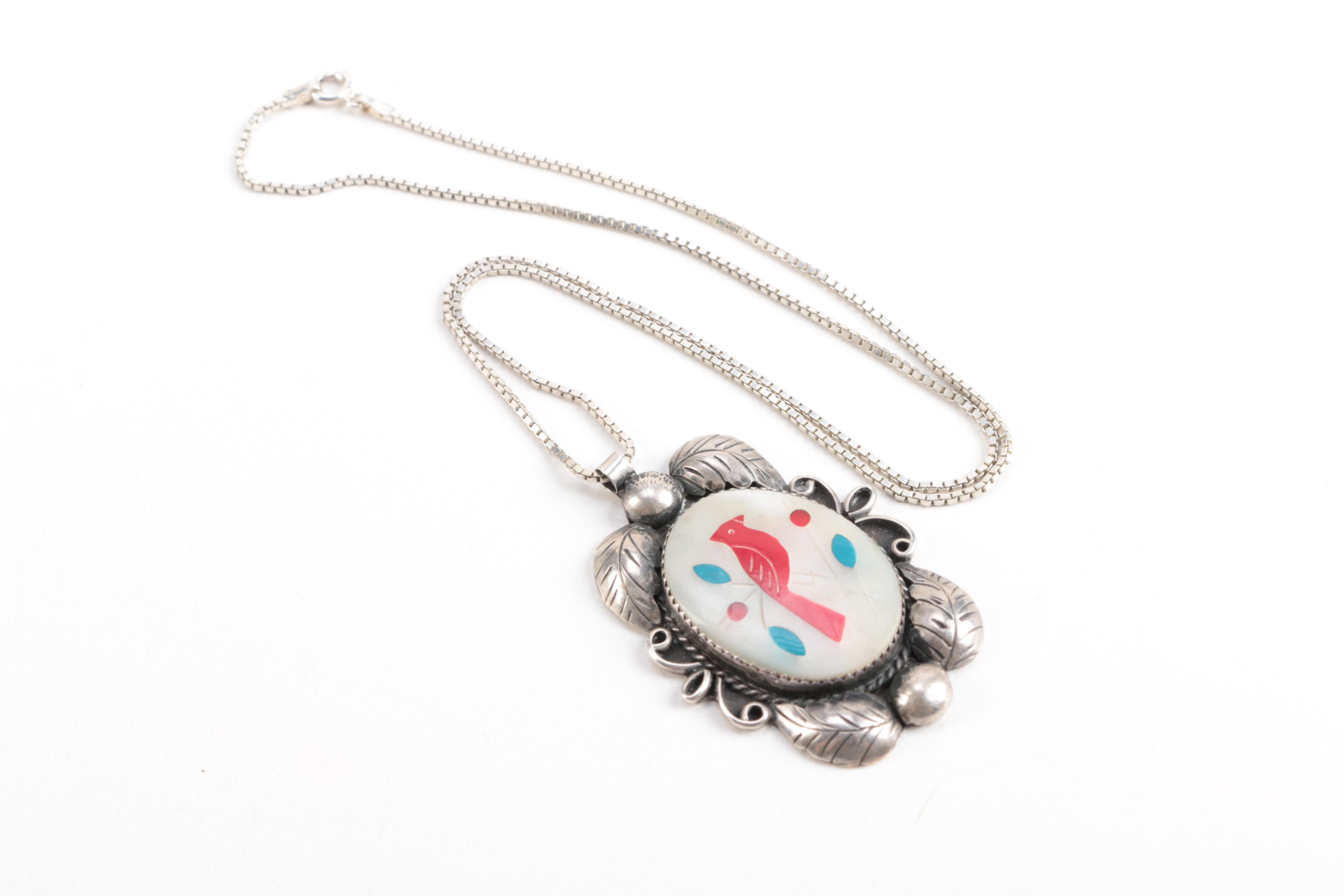 Southwestern Sterling Jewelry Including Native American Artisans