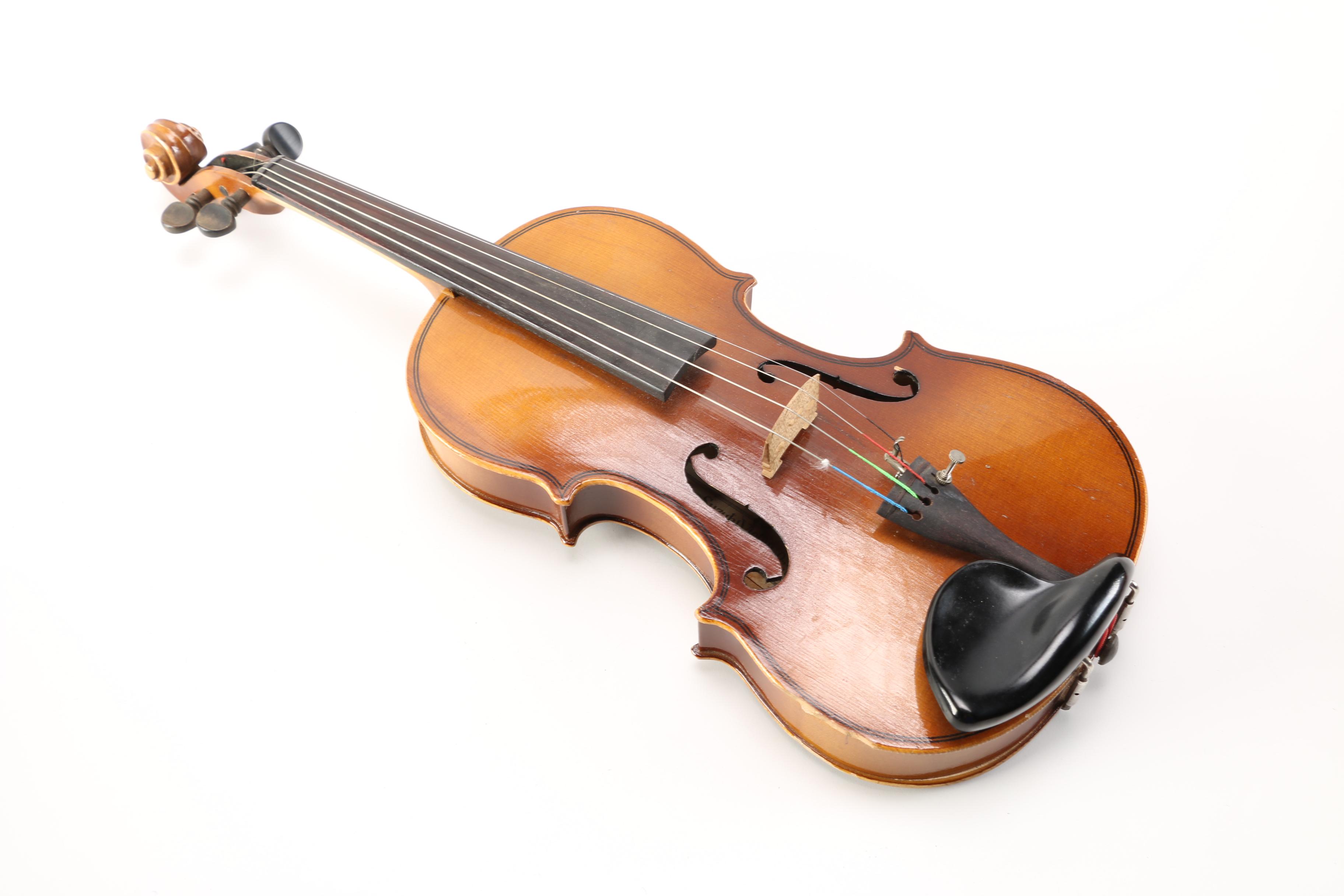 Kiso Suzuki Violin, Case and Bow