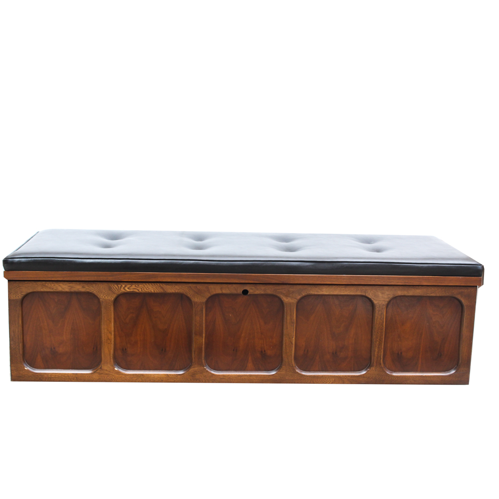 Upholstered "Aroma-Tite" Cedar Chest by Lane