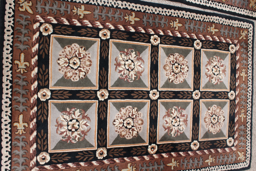 Pair of Hand Tufted Chinese Area Rugs by Momeni