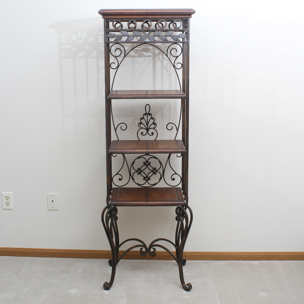 Wrought Iron Étagère