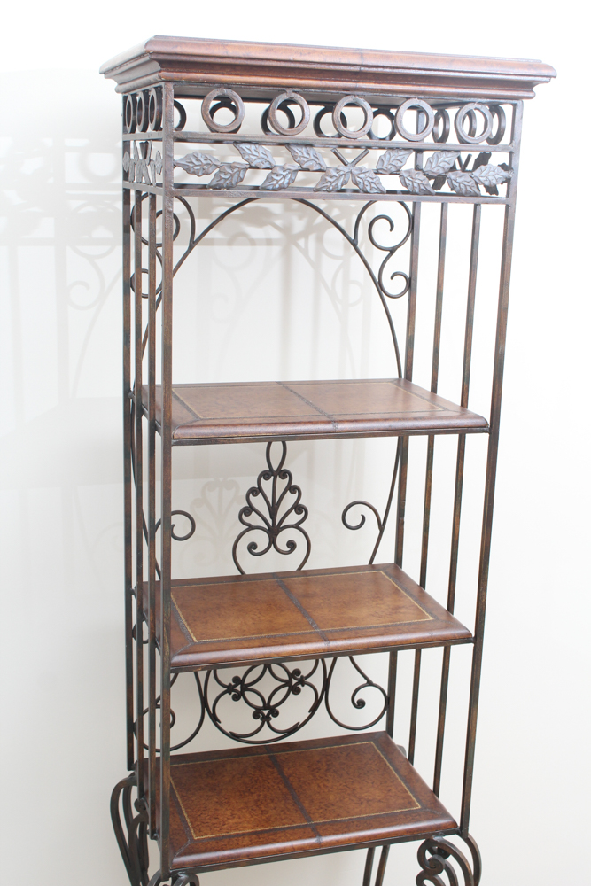 Wrought Iron Étagère