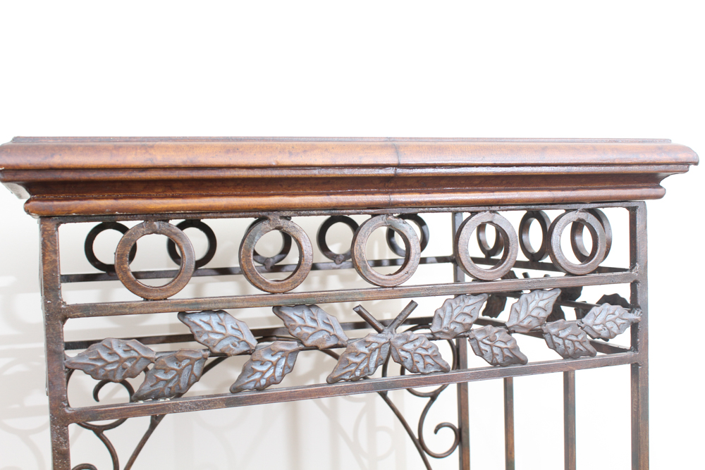 Wrought Iron Étagère