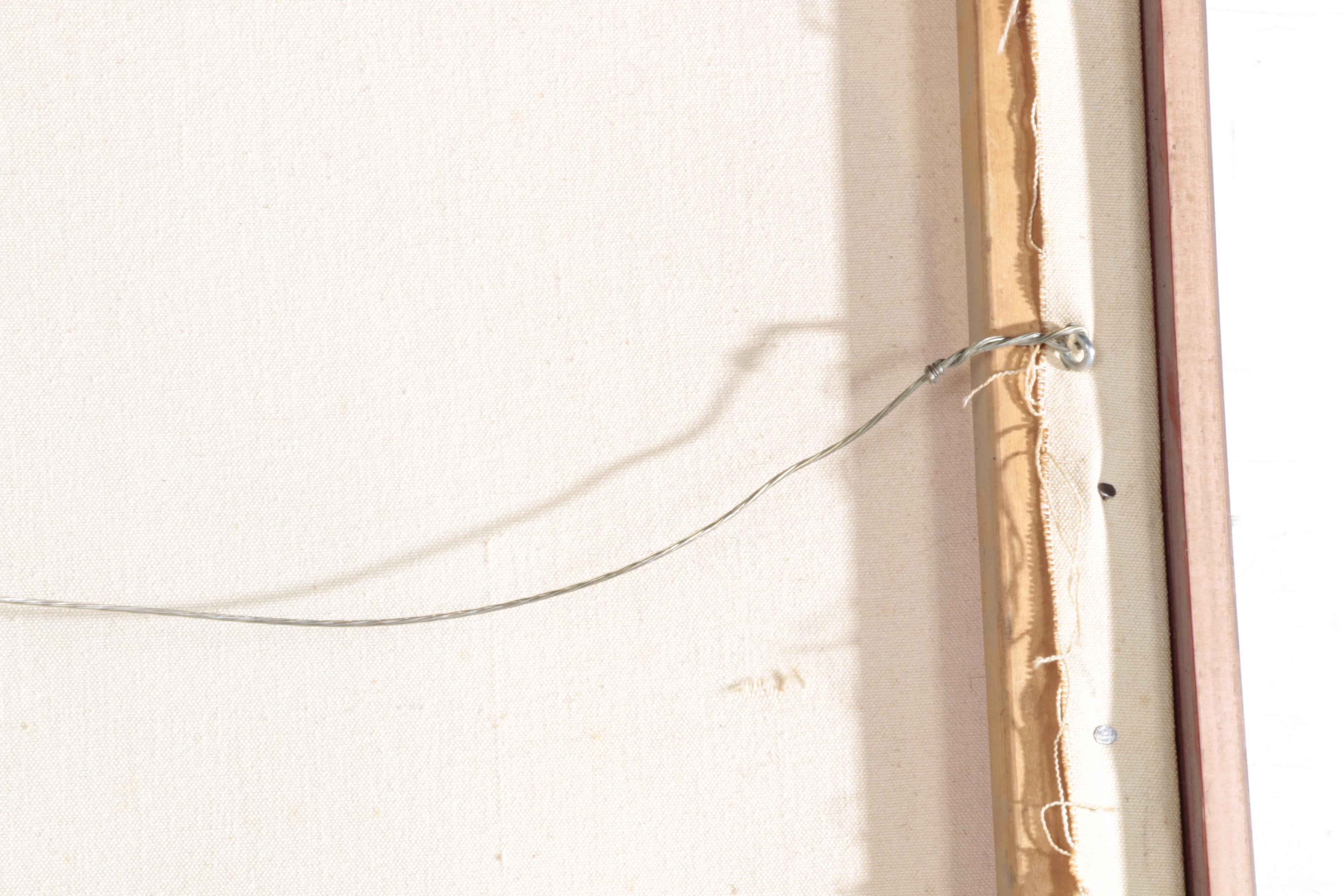 Acrylic Painting of Expressionist Forms