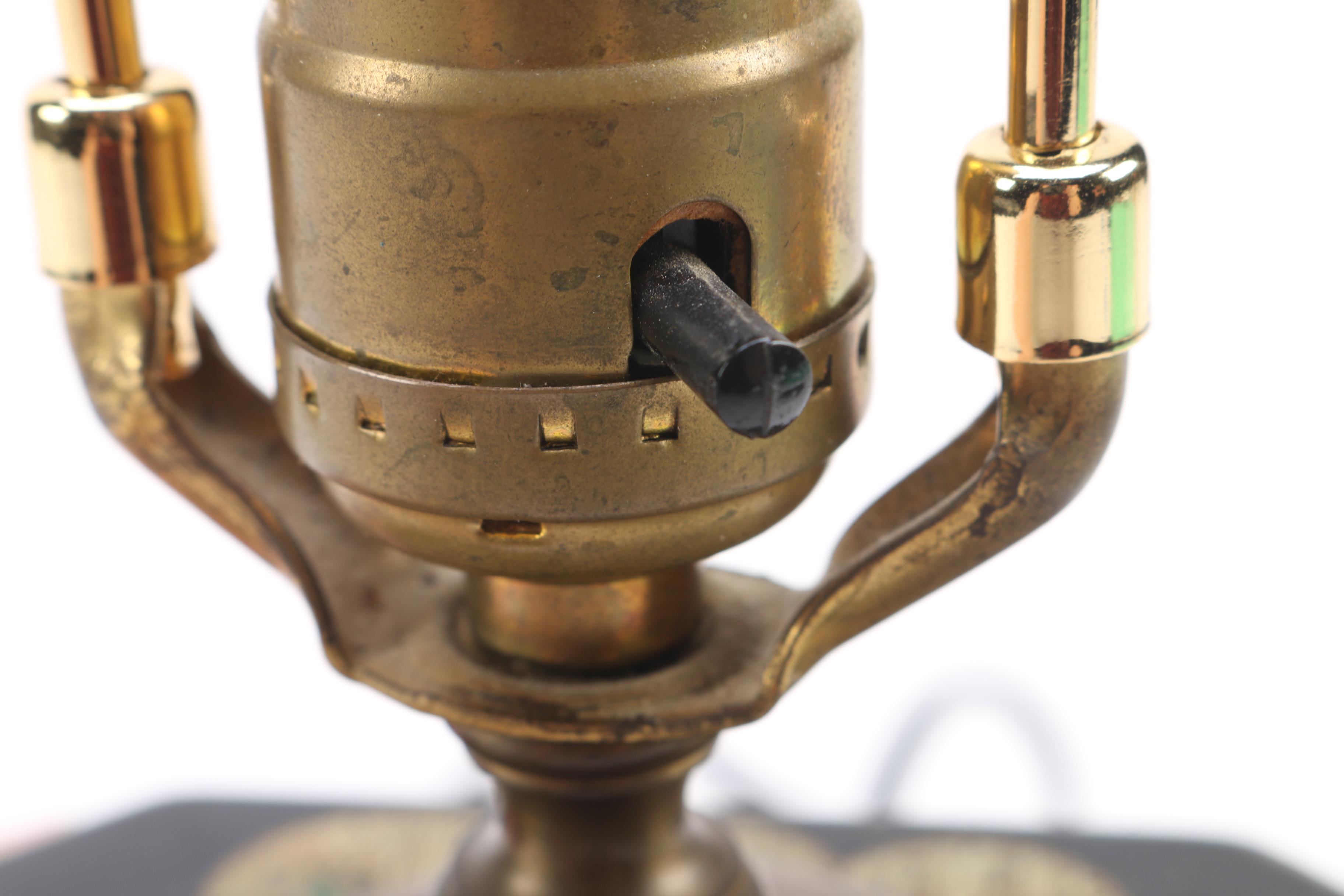 Wildwood Chinese Inspired Metal Box Table Lamp