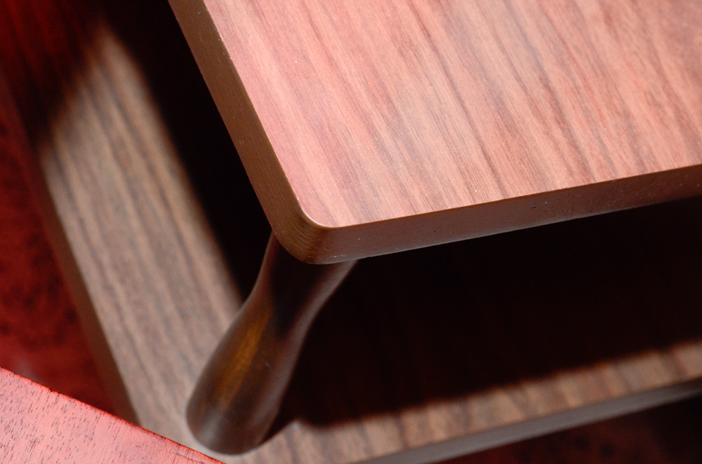 Pair of Mid Century Modern Birdcage End Tables