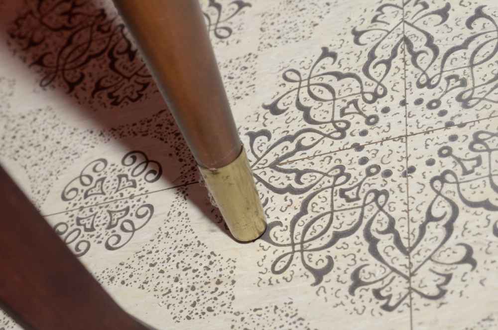 Pair of Mid Century Modern Birdcage End Tables