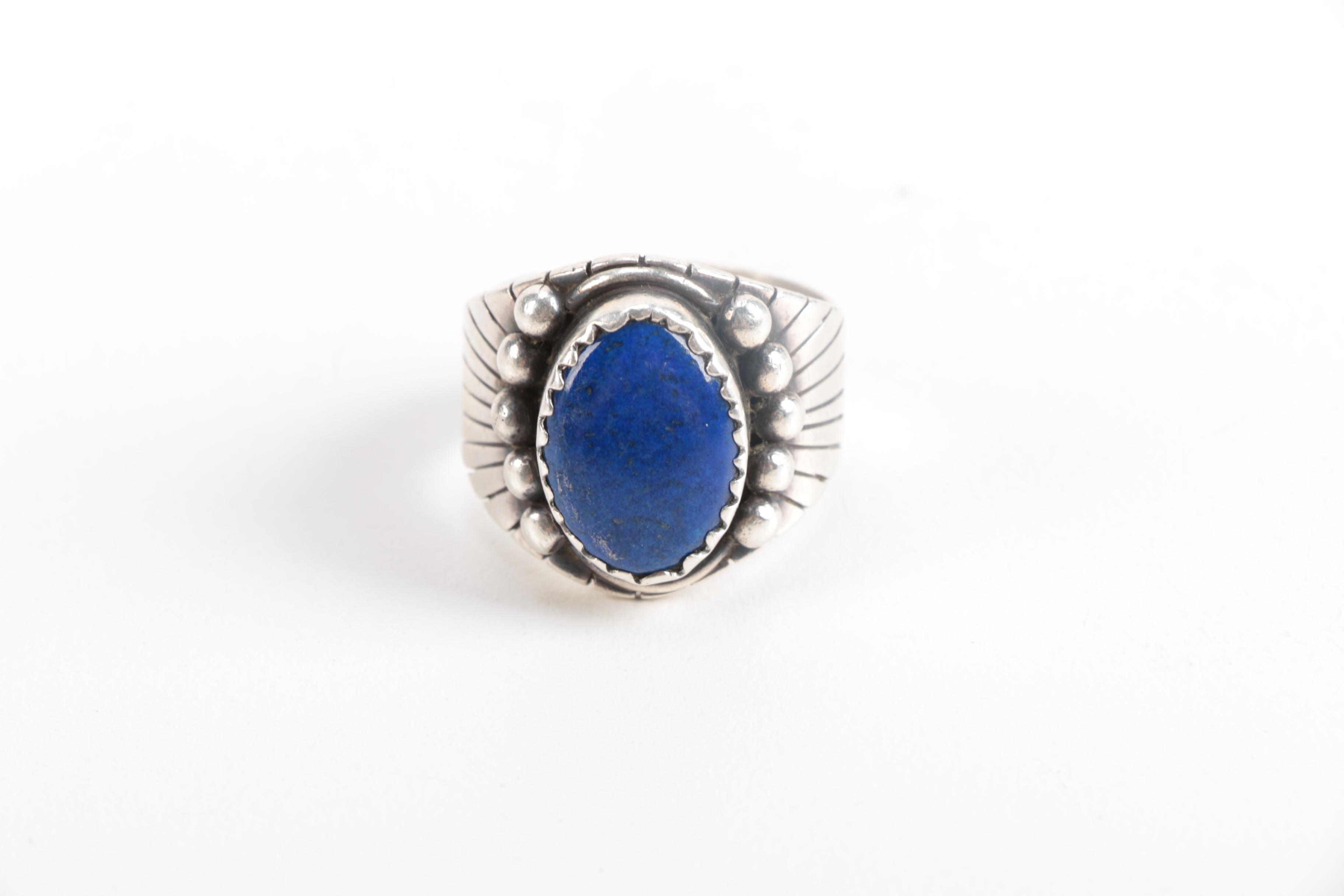 Sterling and Gemstone Rings Featuring Turquoise