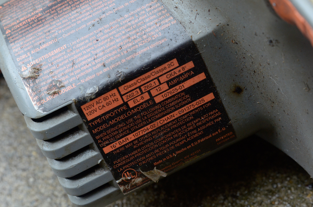 Assortment of Electrical Saws and Hedge Trimmers