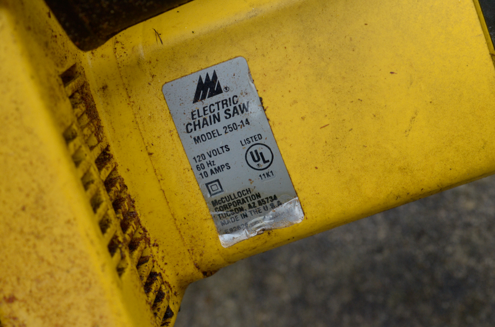 Assortment of Electrical Saws and Hedge Trimmers