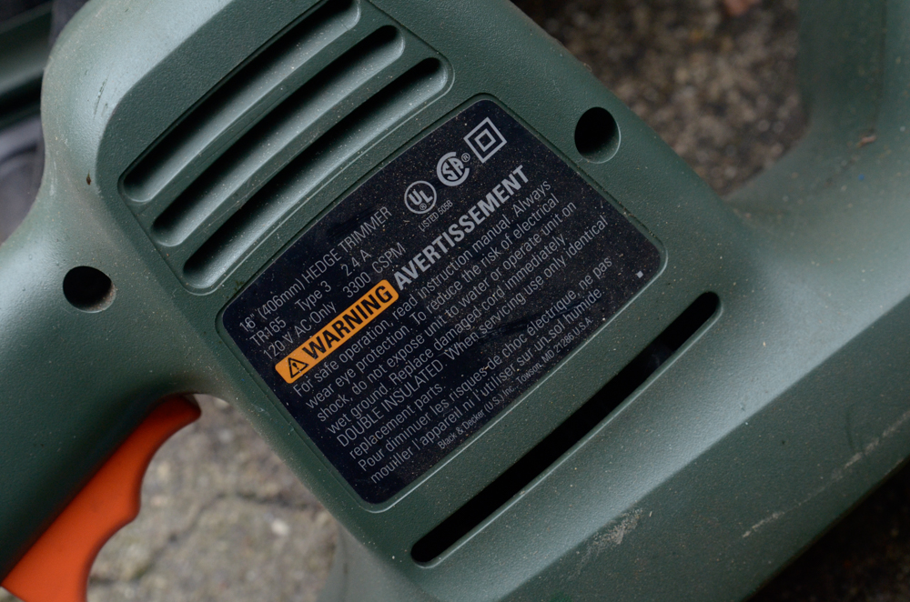 Assortment of Electrical Saws and Hedge Trimmers