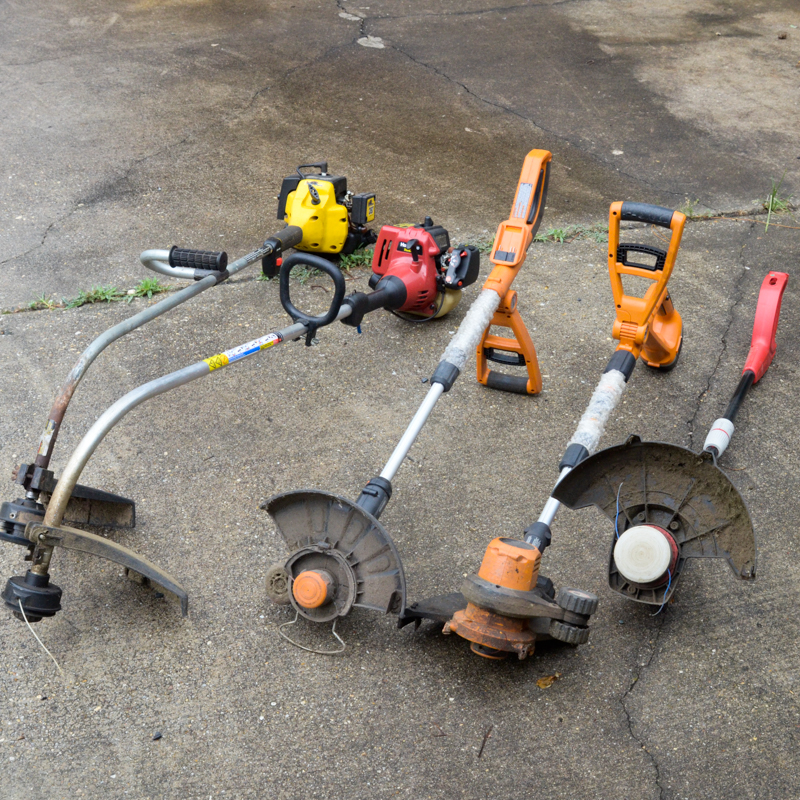 Collection of Weedwackers