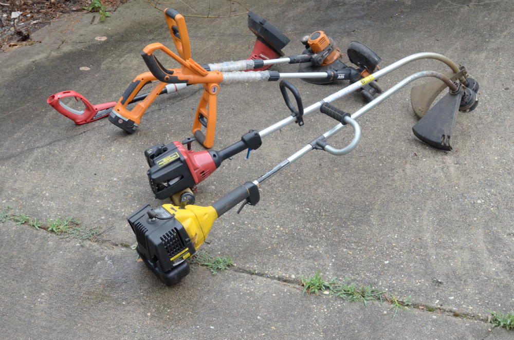 Collection of Weedwackers