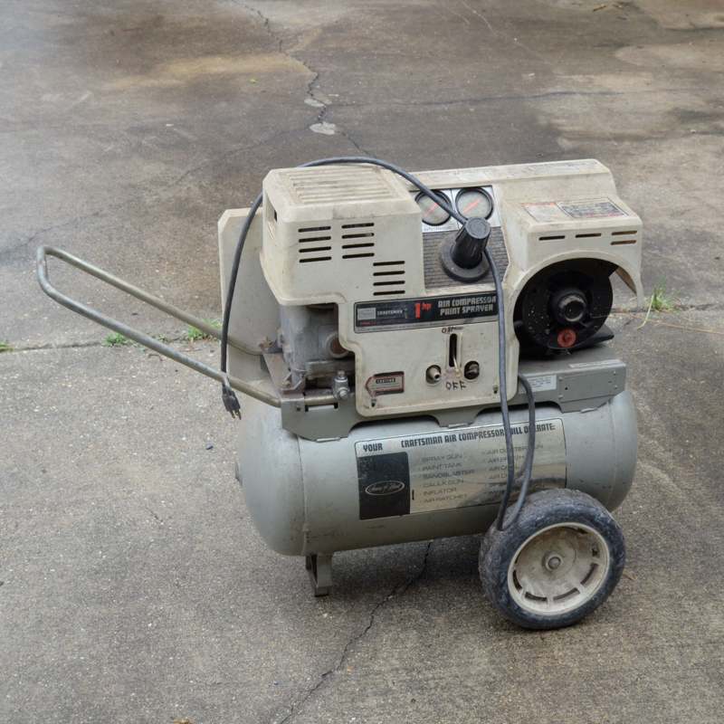 Craftsman 1HP Air Compressor Paint Sprayer