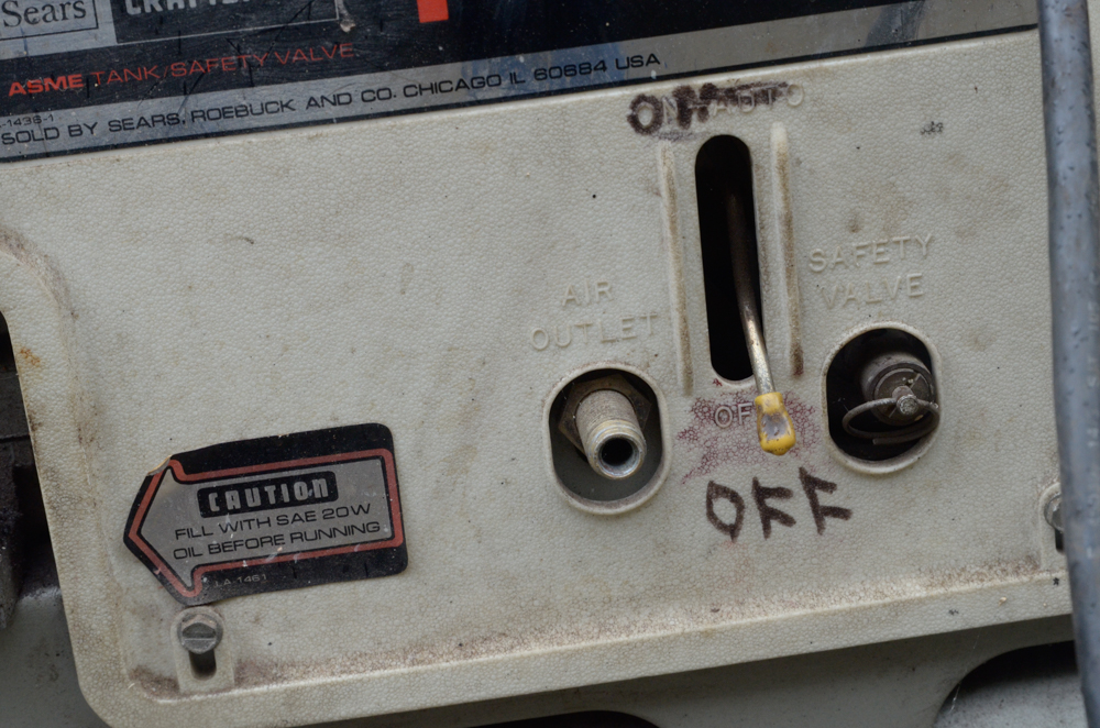 Craftsman 1HP Air Compressor Paint Sprayer