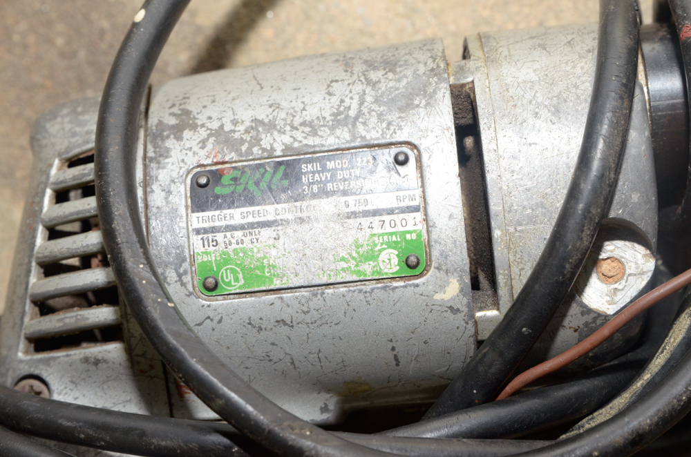 Collection of Power Drills