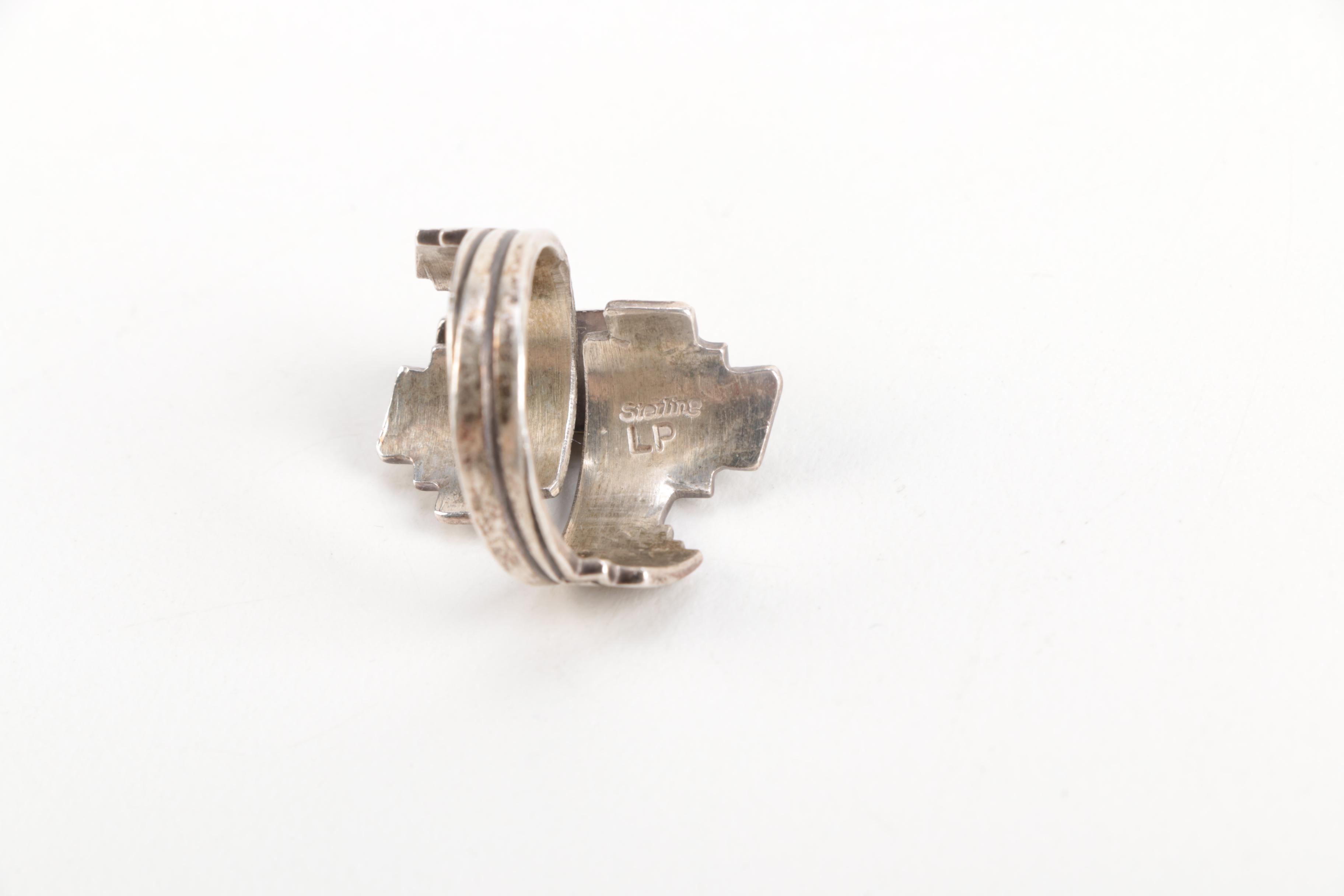 Southwestern Style Gemstone Rings Featuring Native American Silversmiths