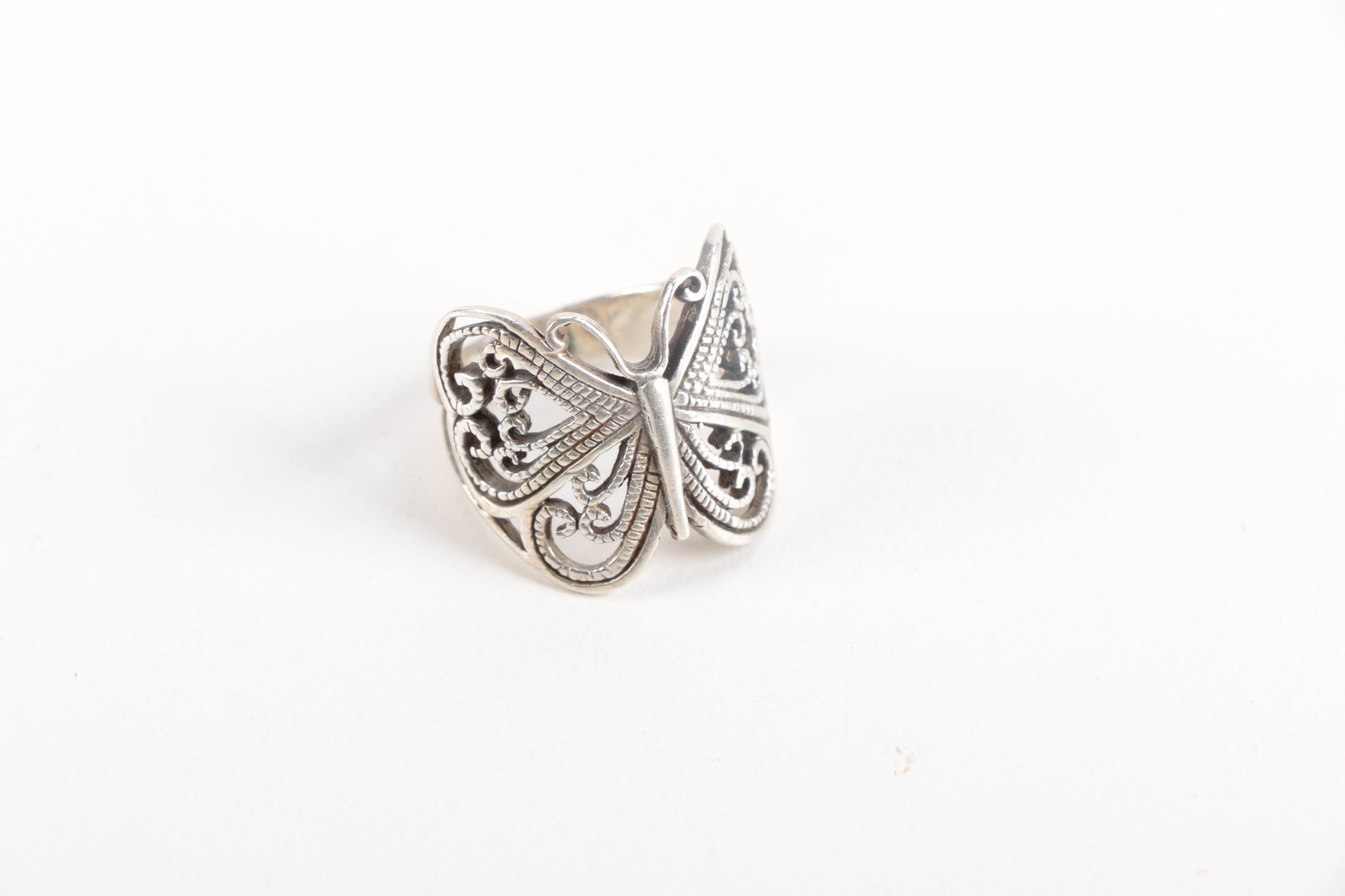 Southwestern Style Gemstone Rings Featuring Native American Silversmiths