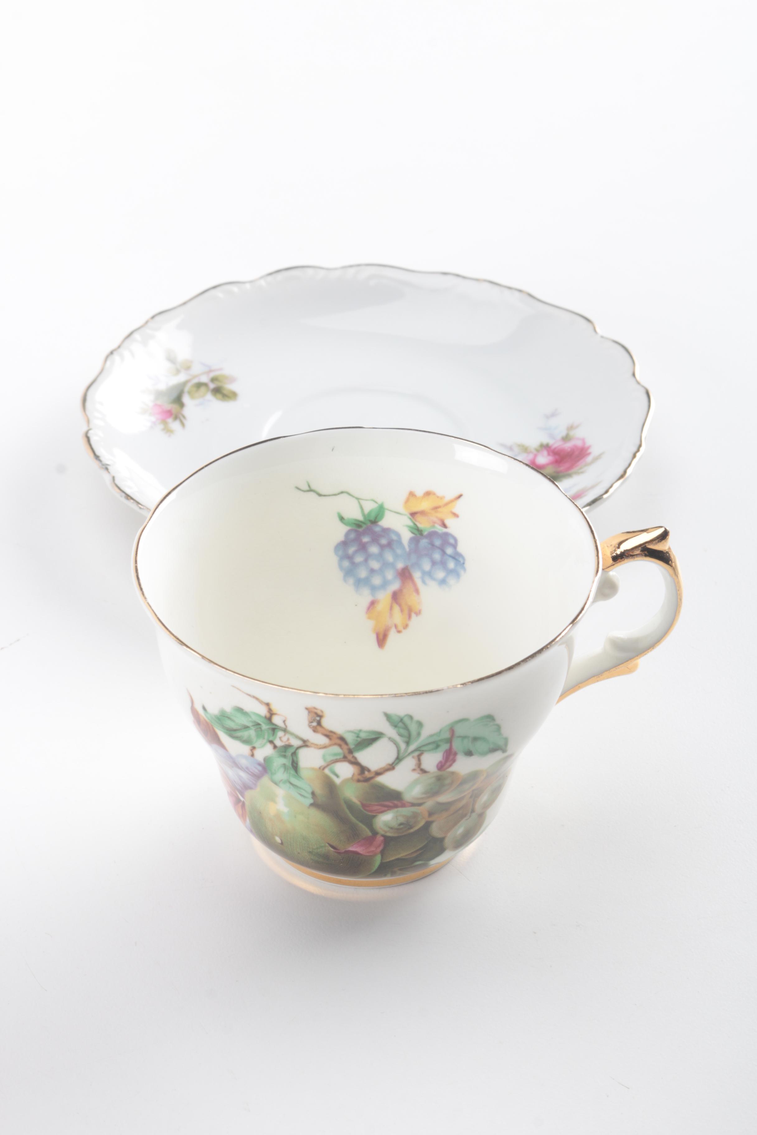 China Teaware Featuring Royal Crown Derby