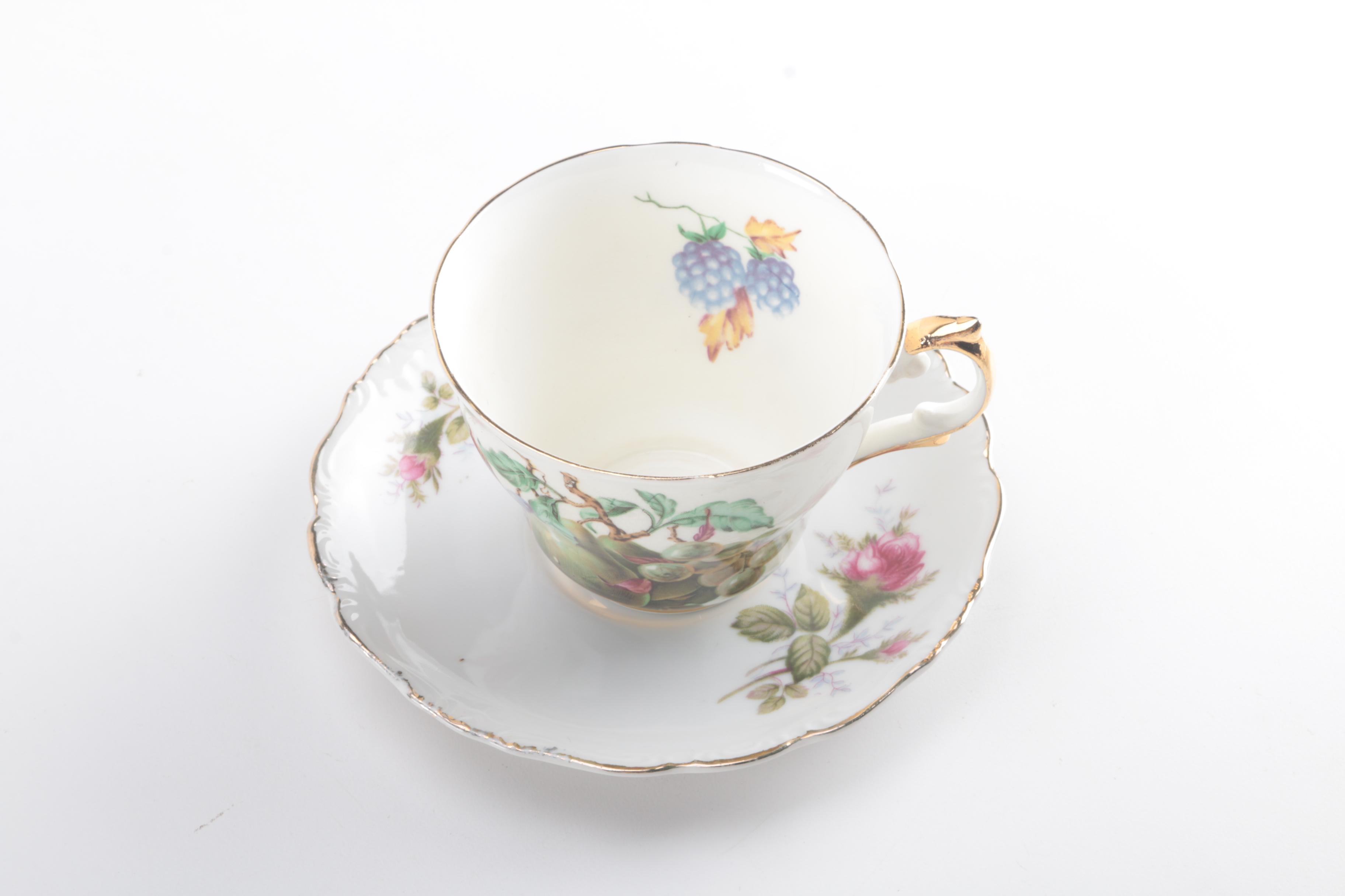China Teaware Featuring Royal Crown Derby