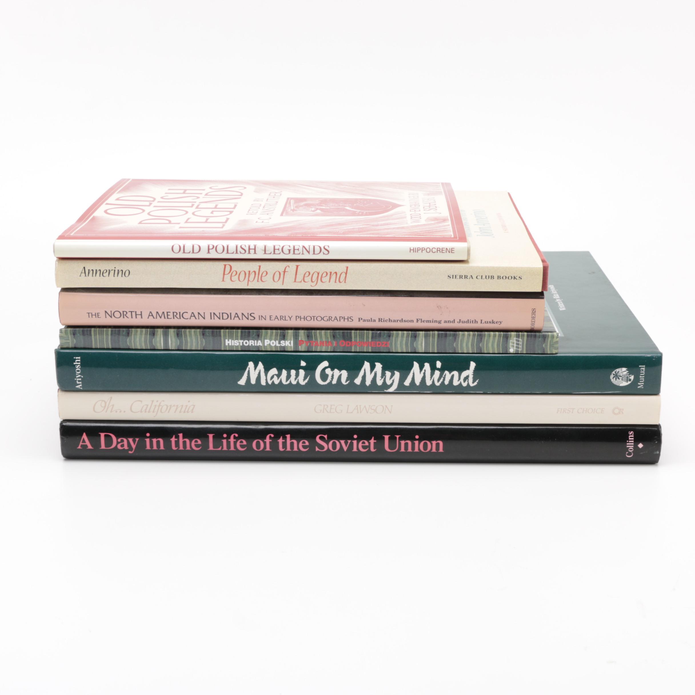 Assortment of Historical and Travel Books