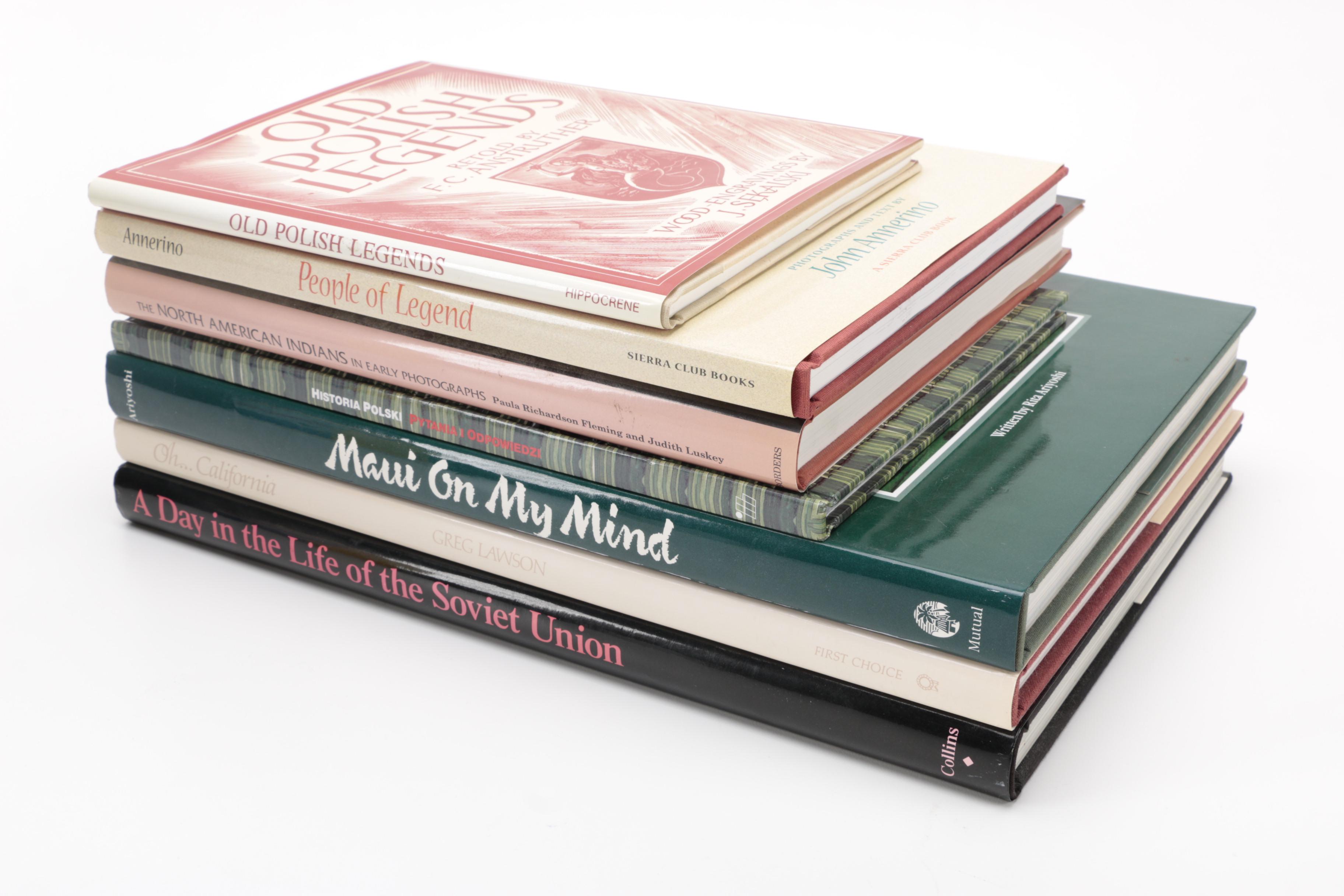 Assortment of Historical and Travel Books