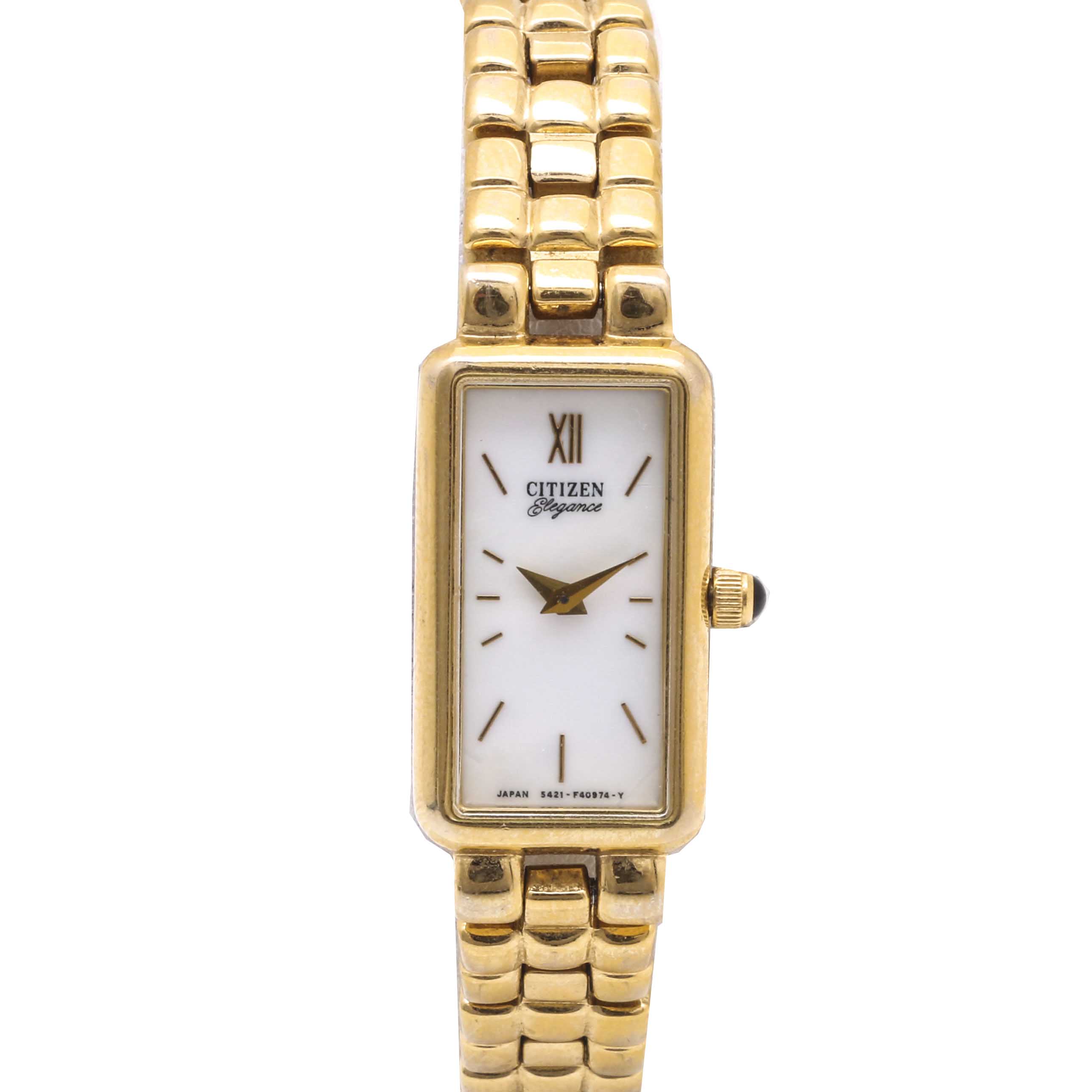 Citizen Elegance Gold Tone Watch