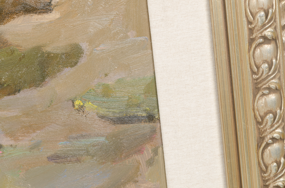 Johnny Gaston Oil Painting on Canvas of Koi Fish