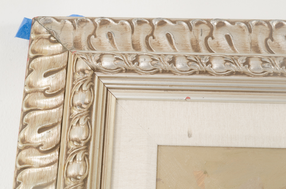 Johnny Gaston Oil Painting on Canvas of Koi Fish