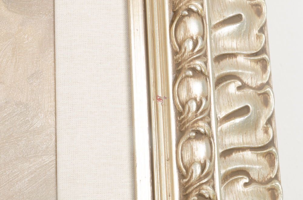 Johnny Gaston Oil Painting on Canvas of Koi Fish