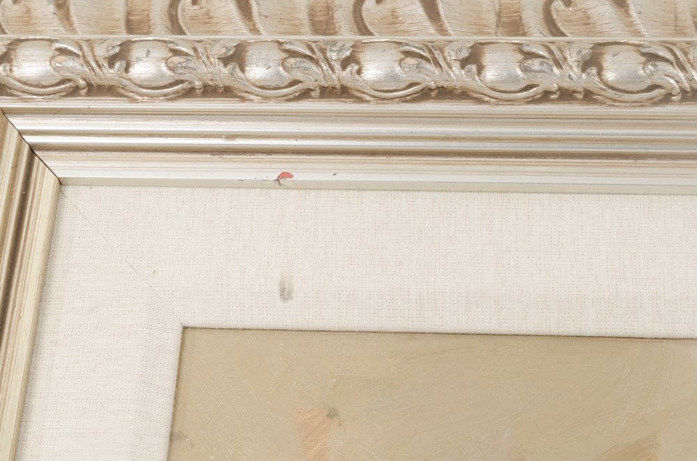 Johnny Gaston Oil Painting on Canvas of Koi Fish