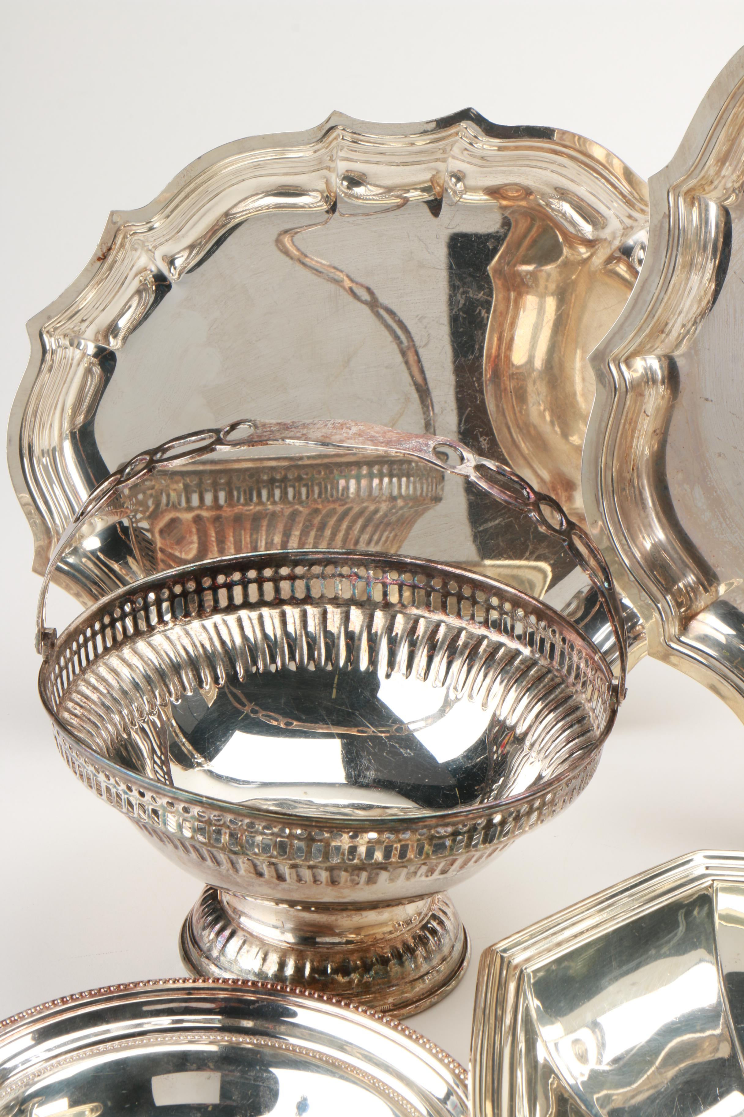 Silver Plate Tableware Featuring International Silver