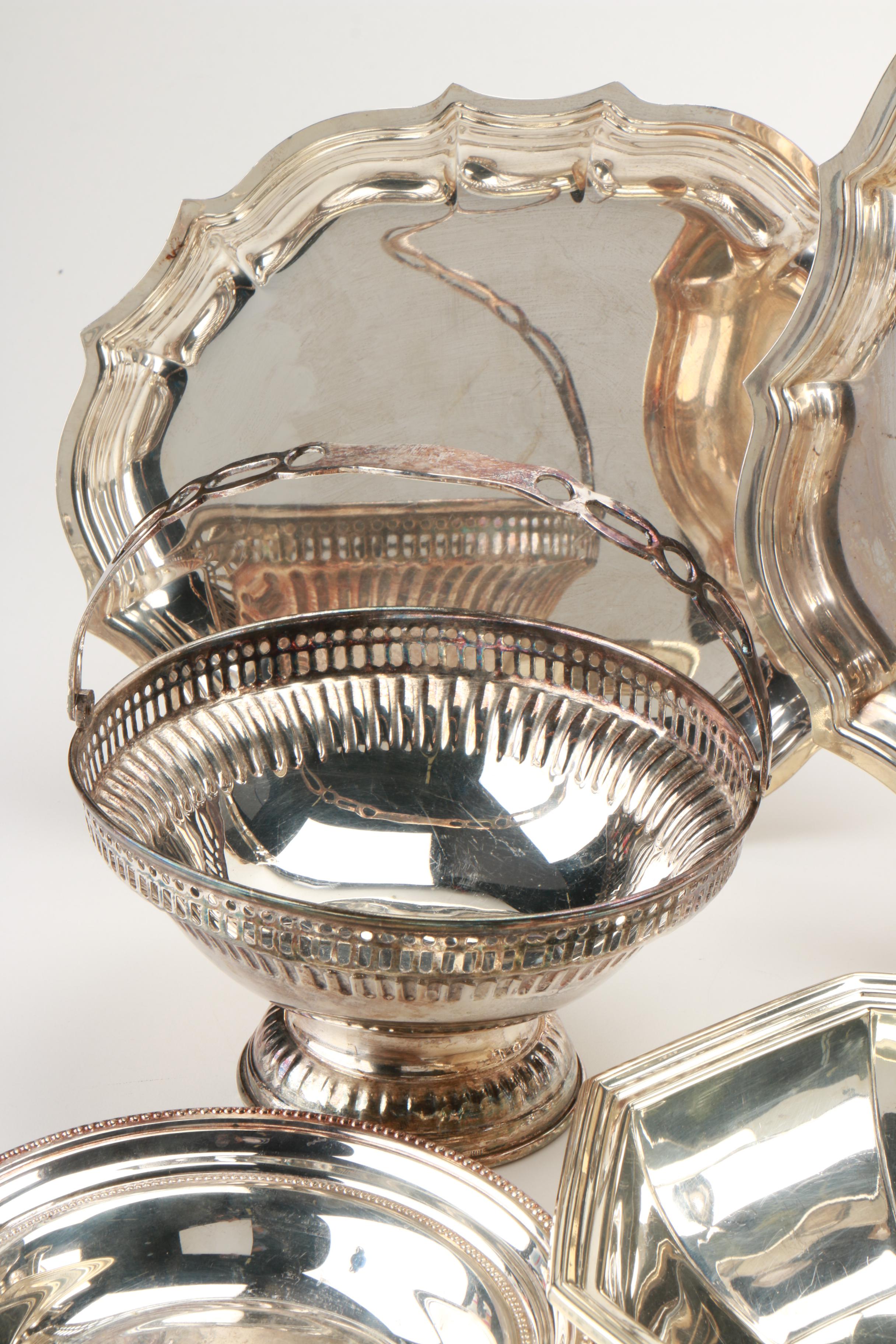 Silver Plate Tableware Featuring International Silver