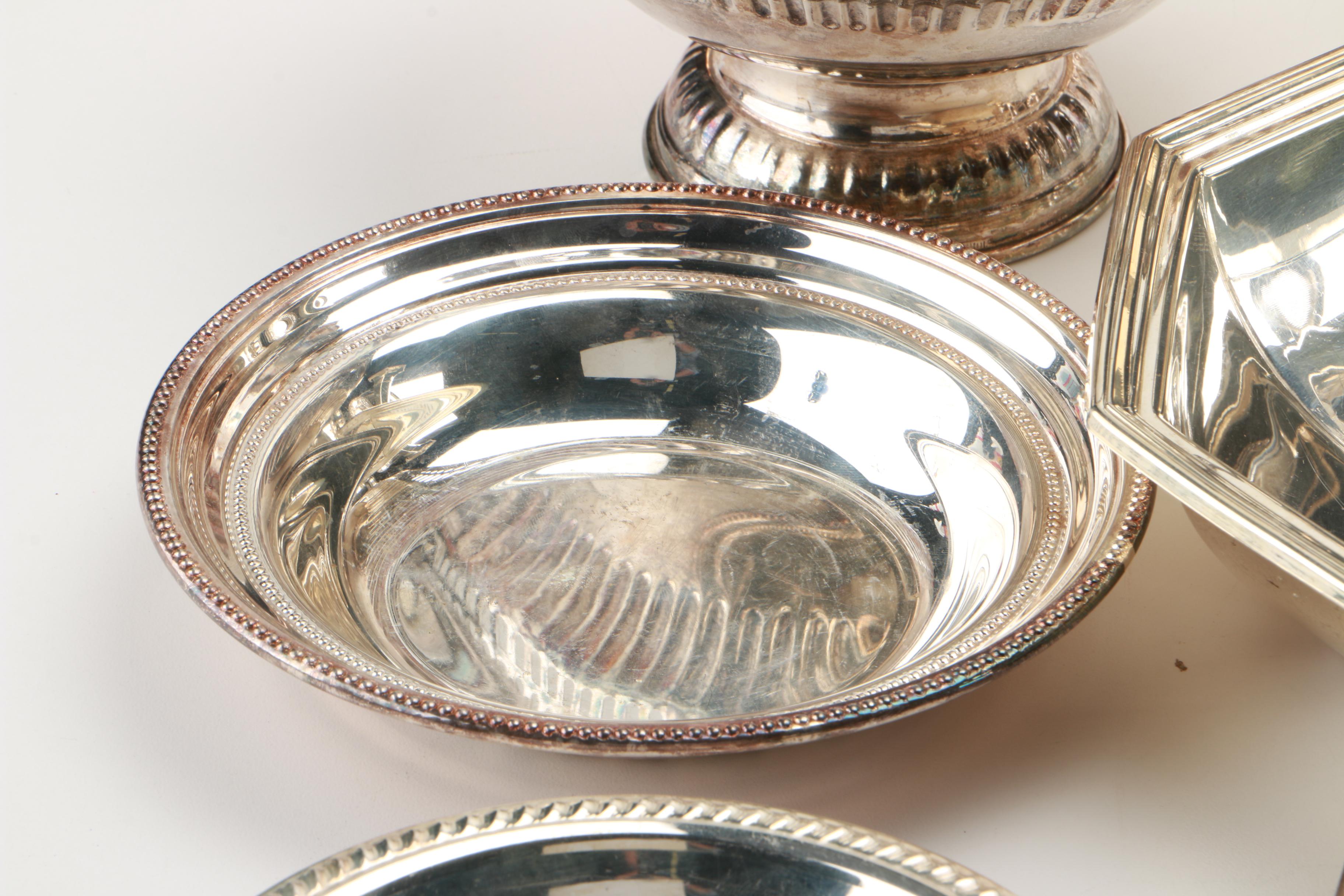 Silver Plate Tableware Featuring International Silver