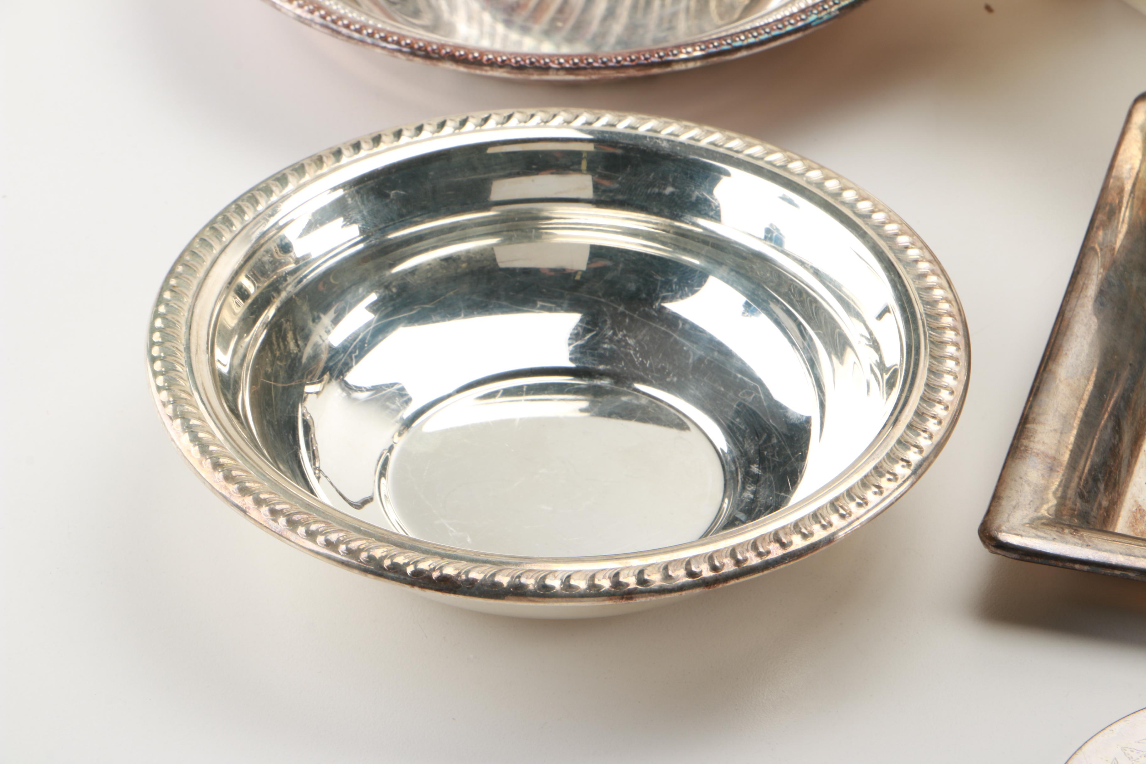 Silver Plate Tableware Featuring International Silver