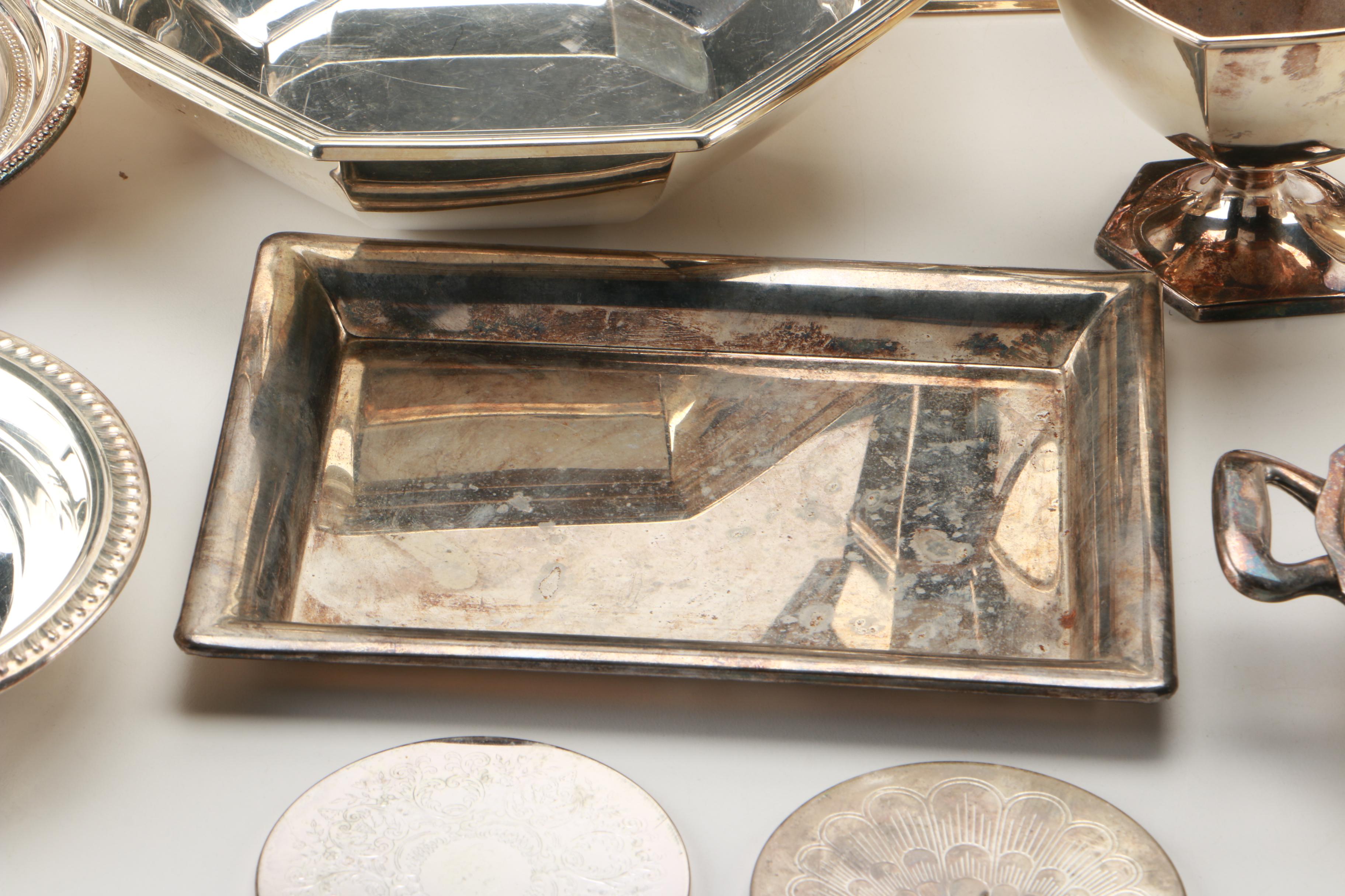 Silver Plate Tableware Featuring International Silver