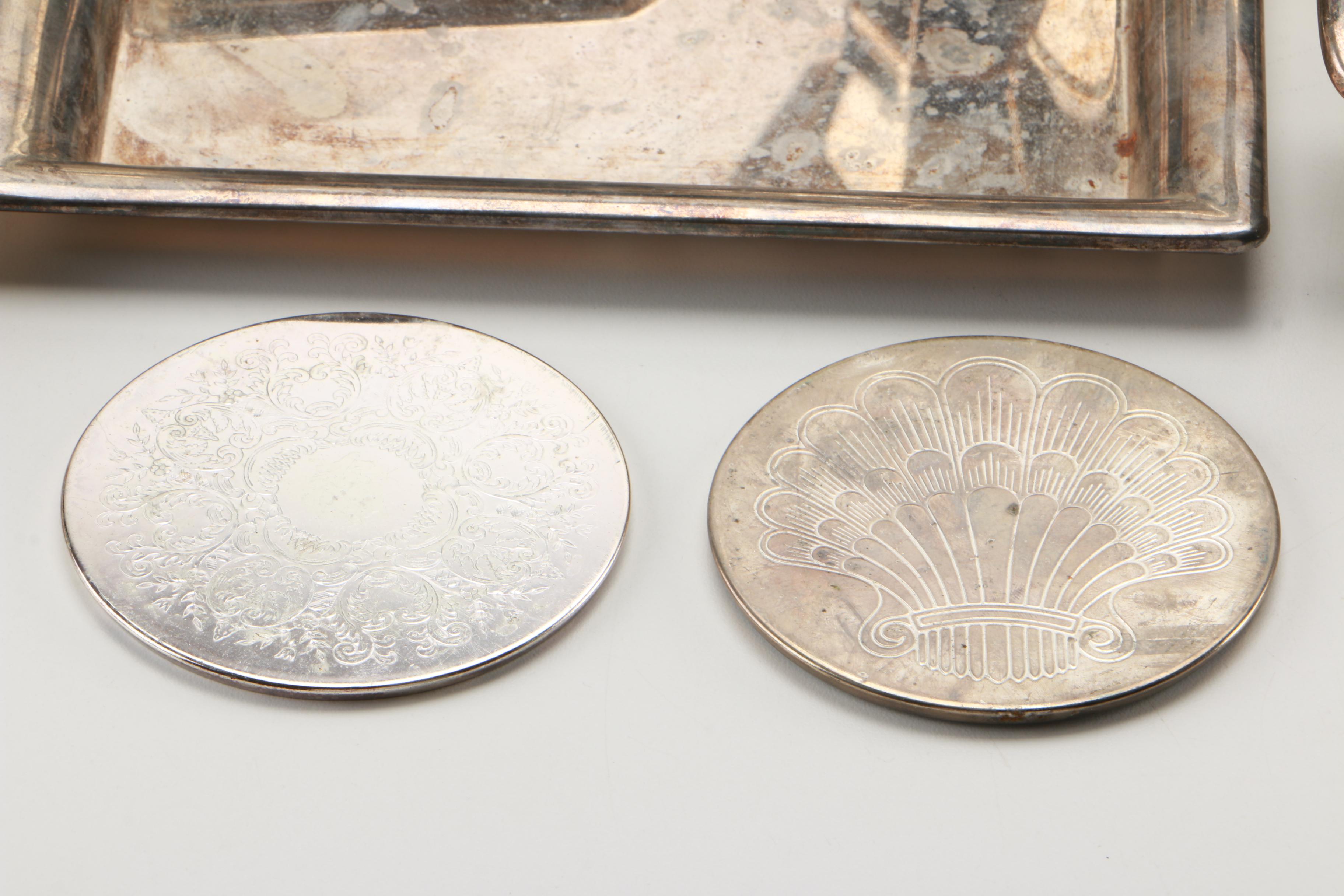 Silver Plate Tableware Featuring International Silver