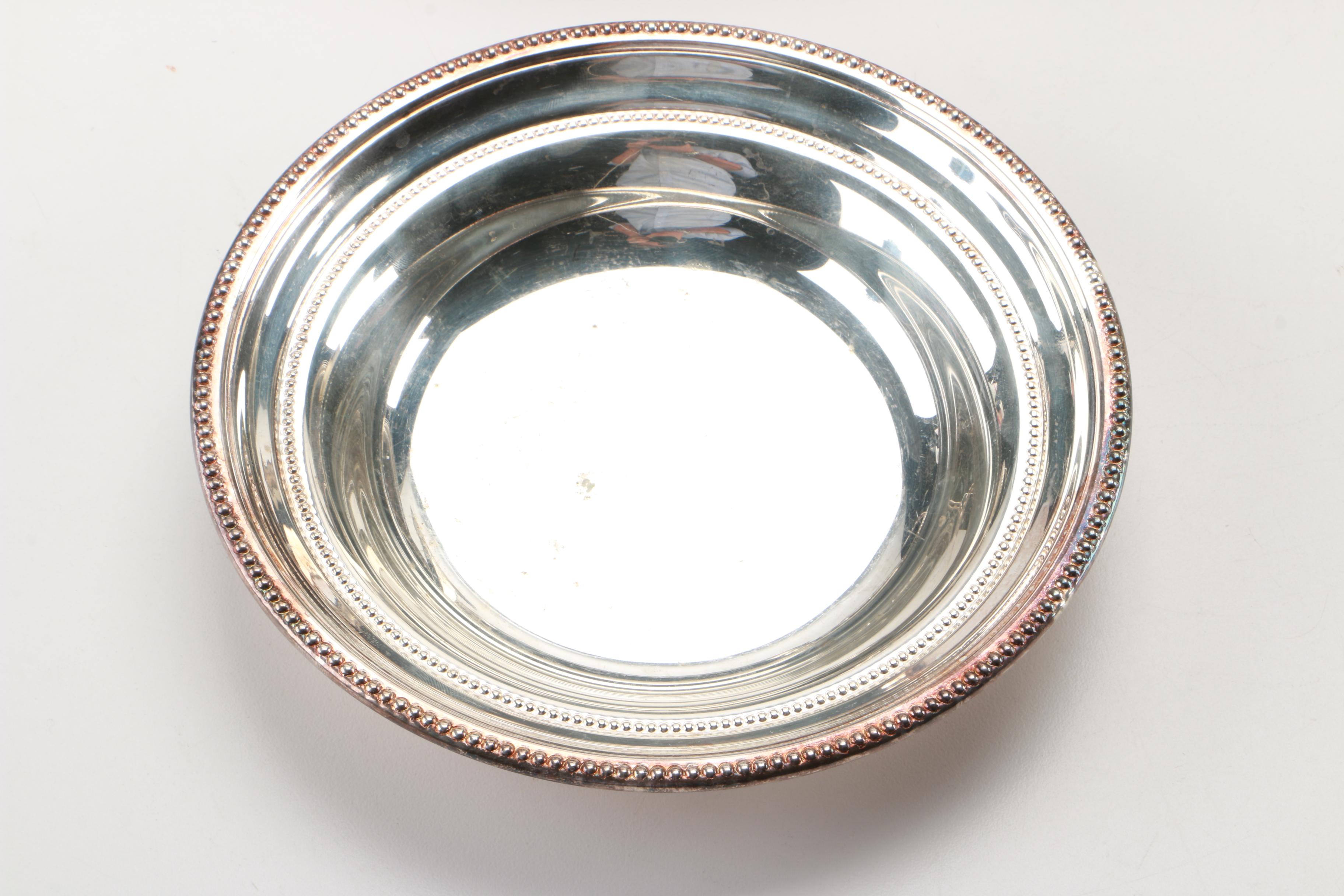 Silver Plate Tableware Featuring International Silver
