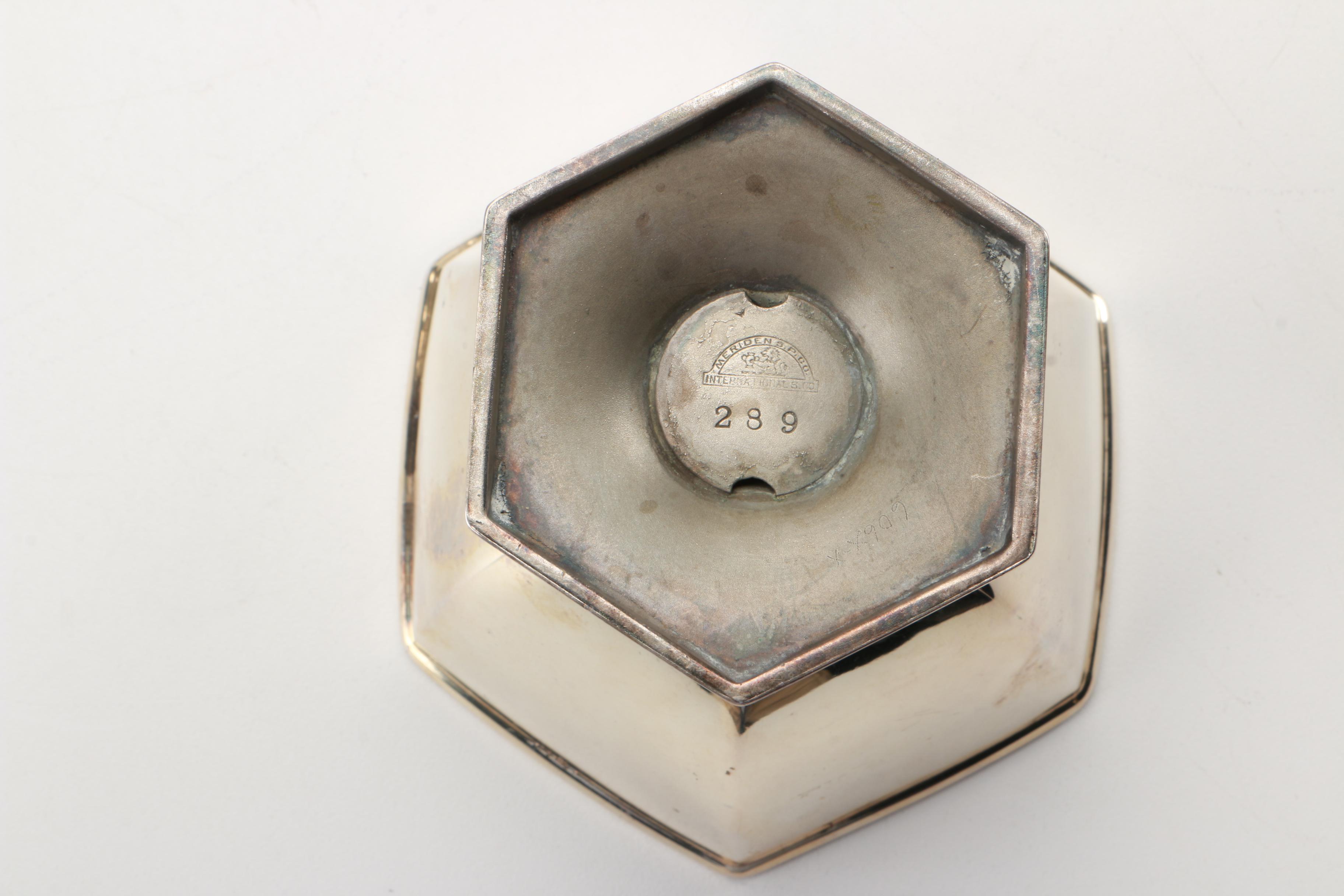 Silver Plate Tableware Featuring International Silver