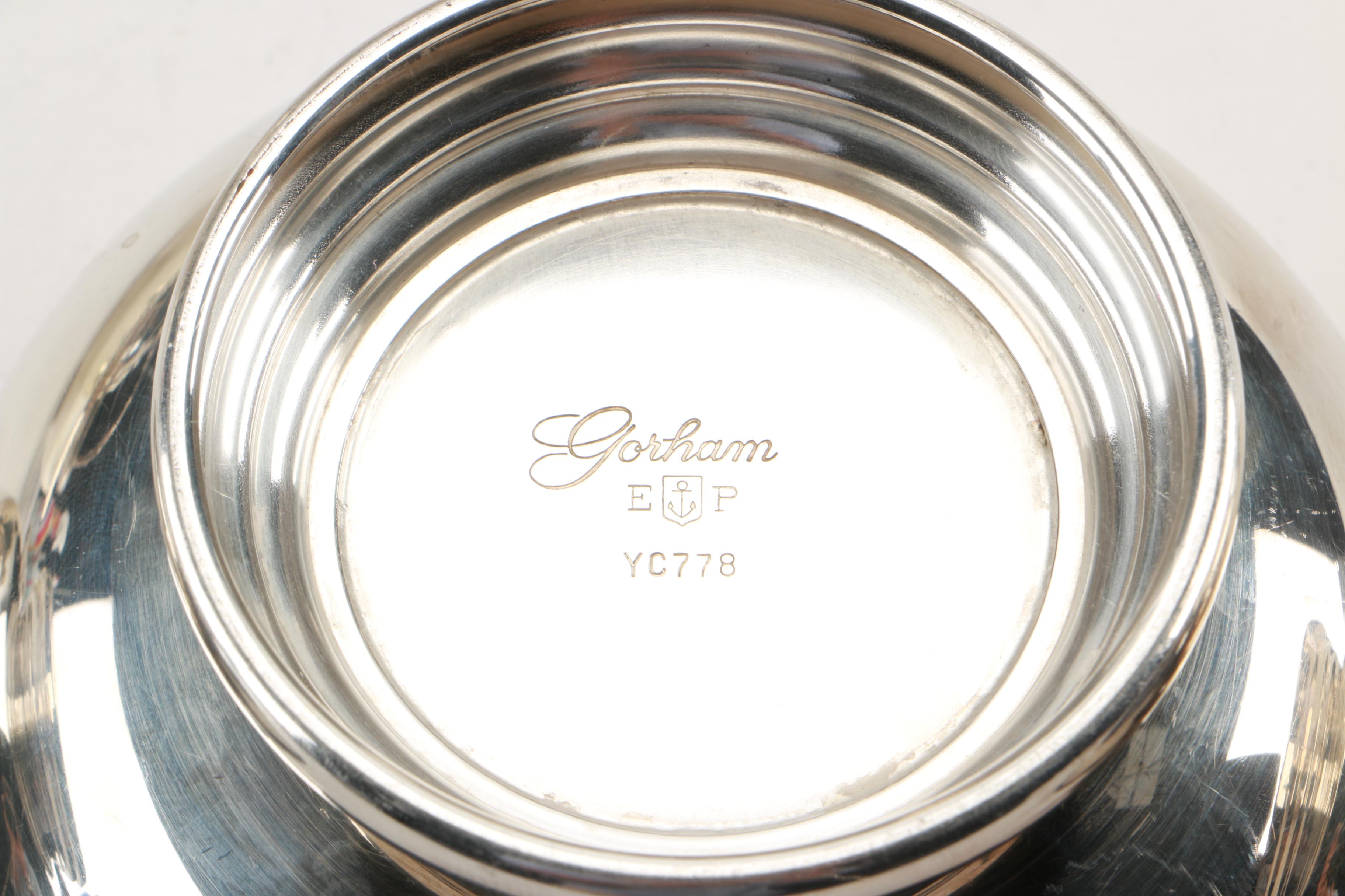 Silver Plate Tableware Featuring International Silver