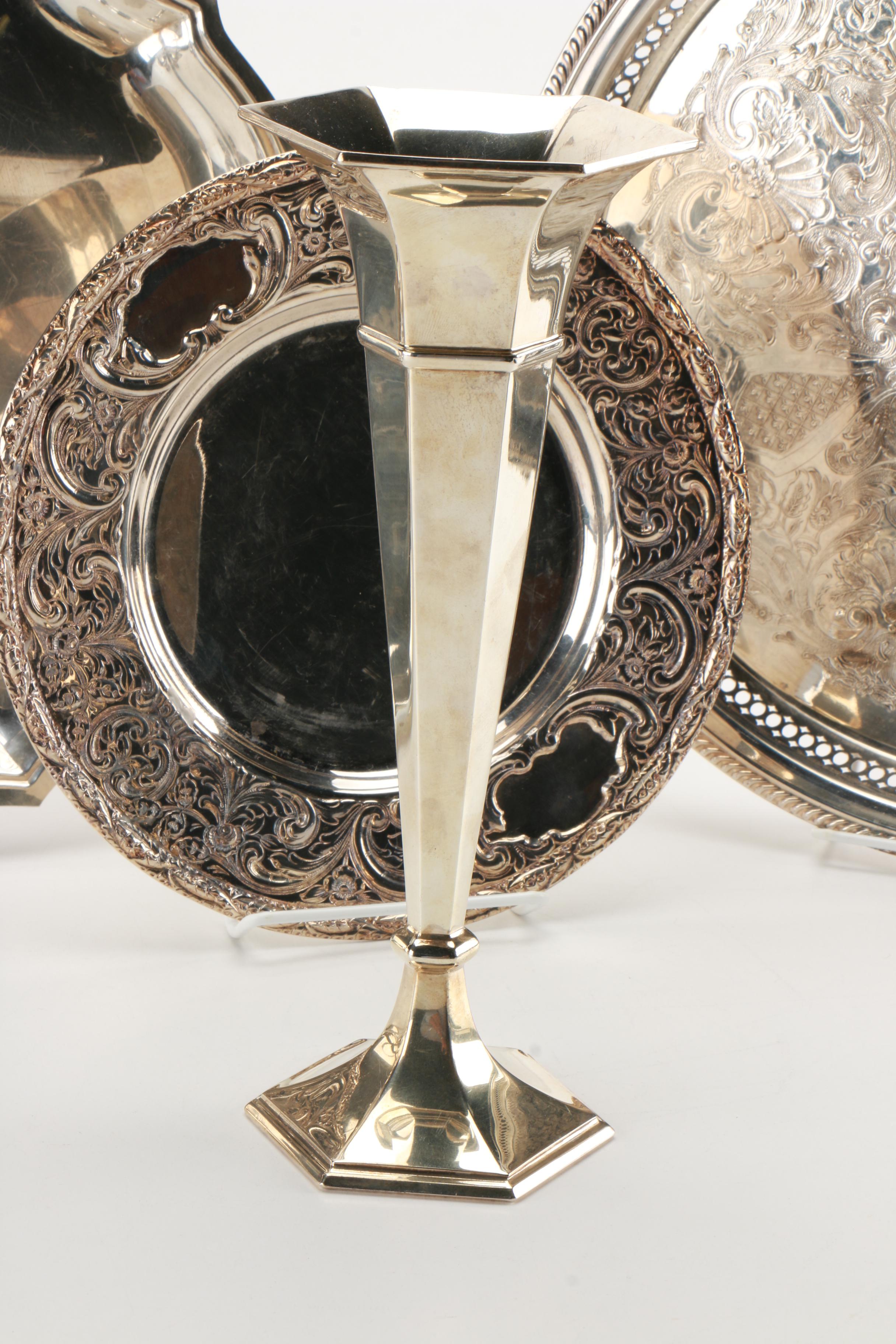 Silver Plate Tableware Featuring International Silver