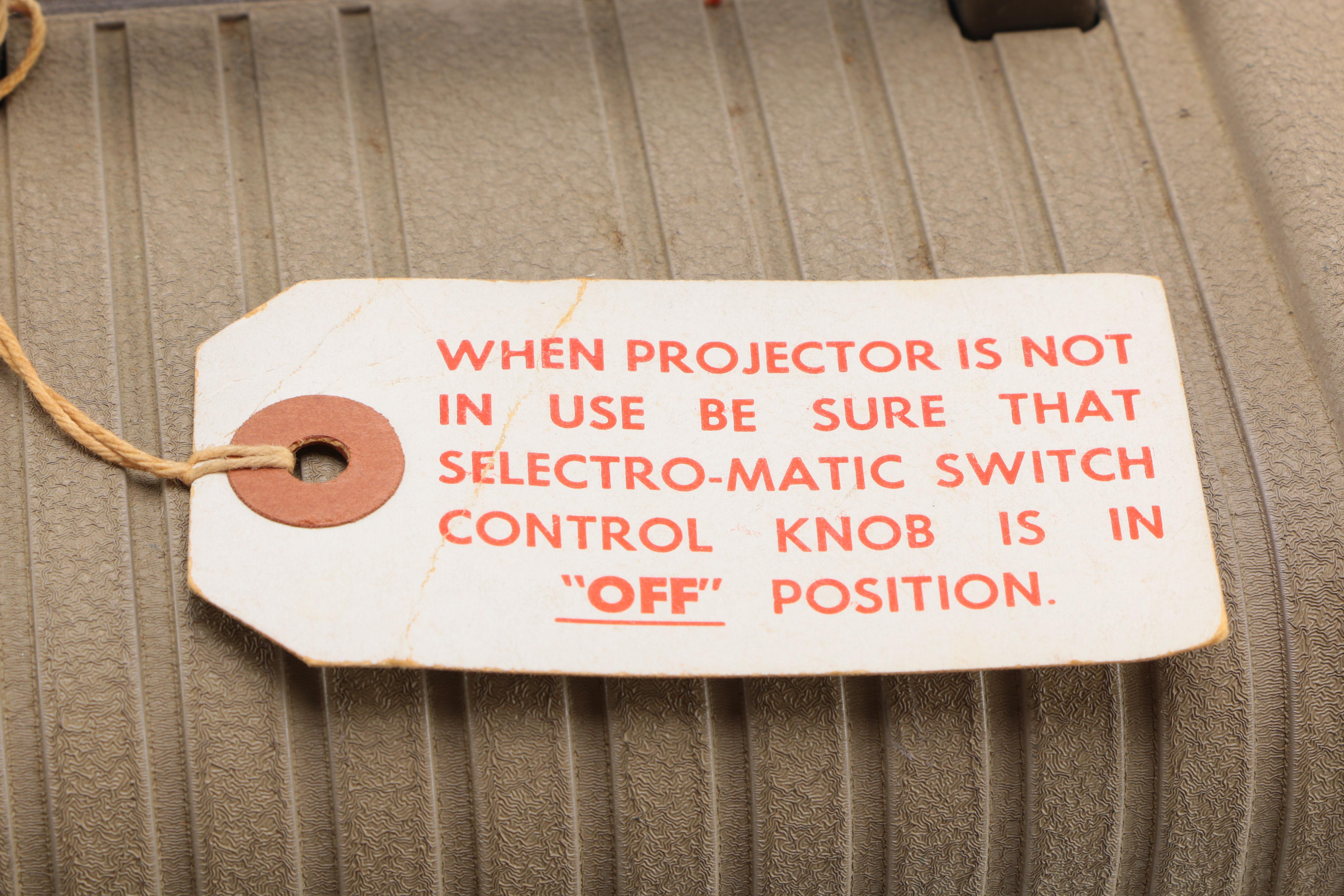 1960s Keystone Portable 8mm Movie Projector