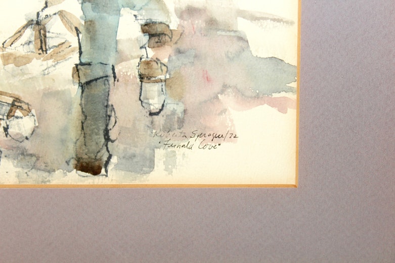 Roberta Sprague Original Signed Watercolors