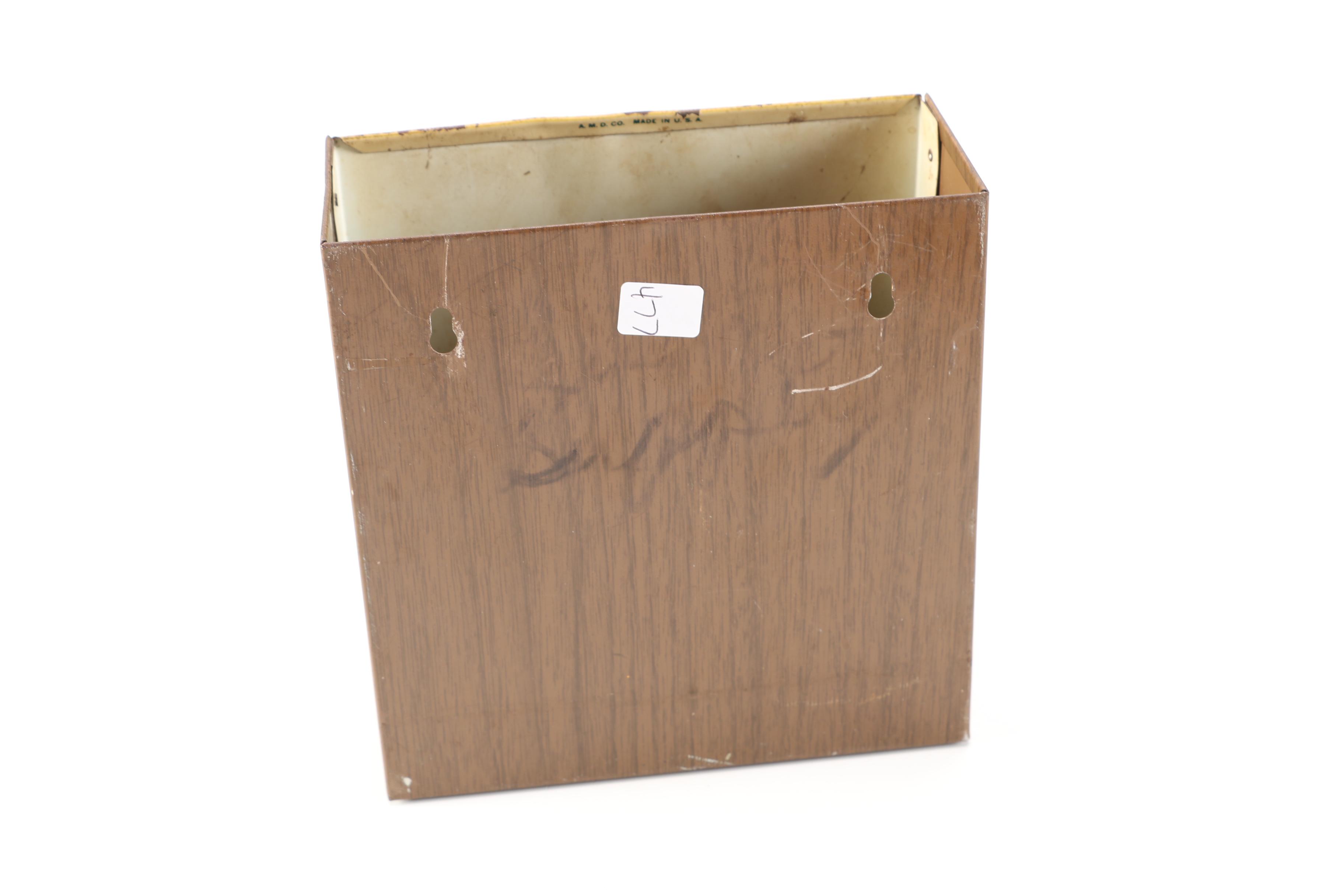 Wooden Display Boxes with Vintage Bottles