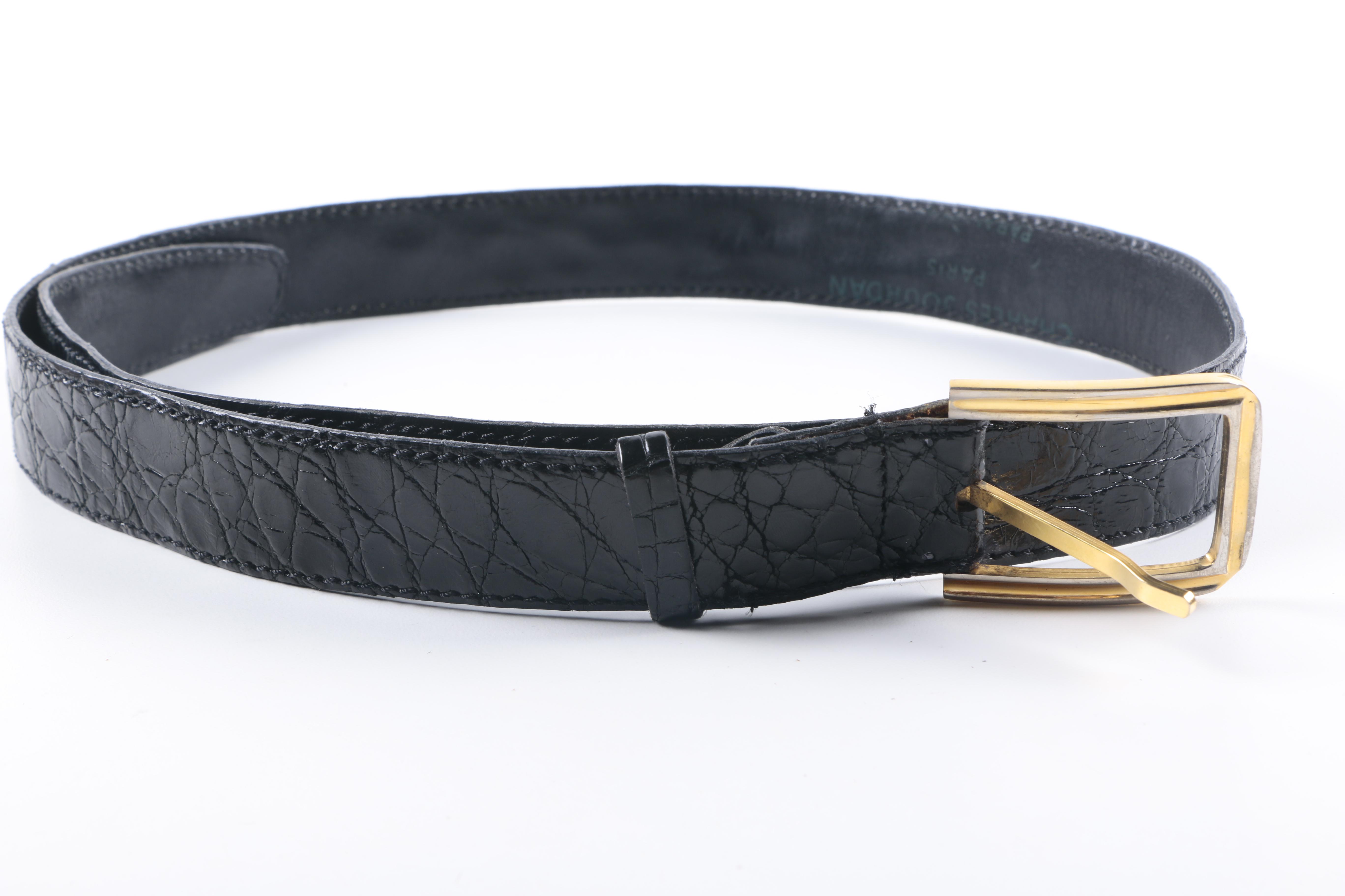 Designer Crocodile Belts