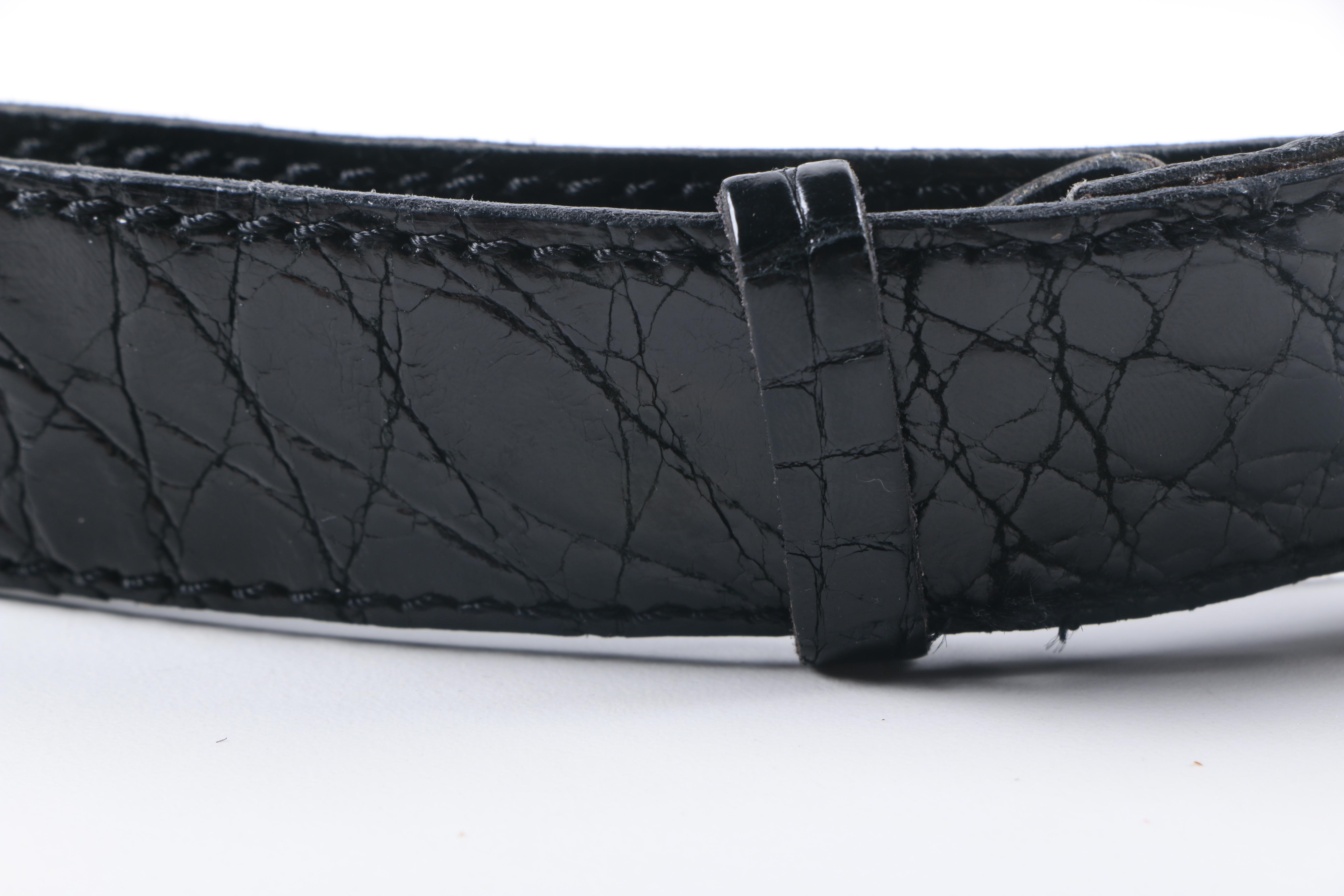 Designer Crocodile Belts