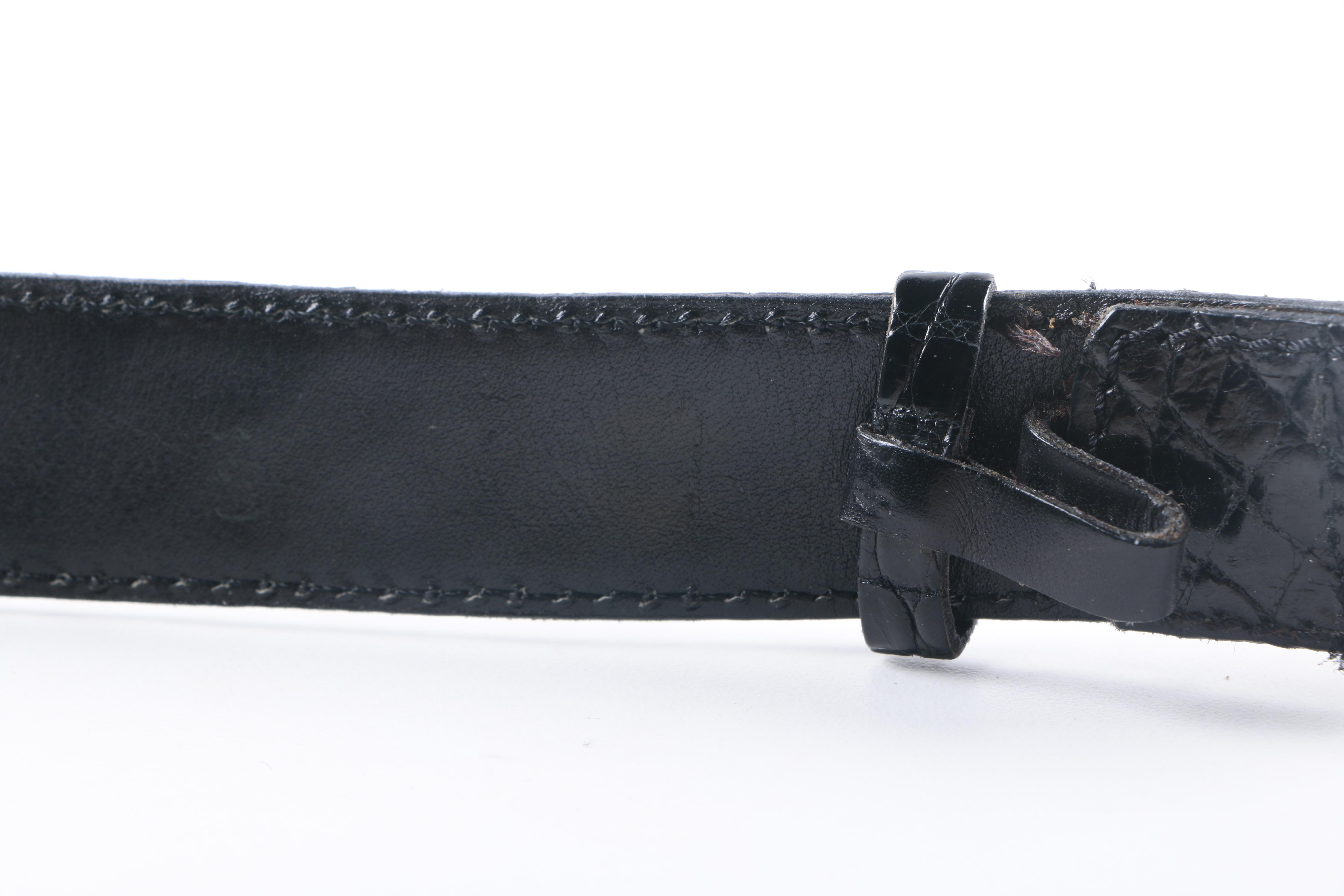 Designer Crocodile Belts