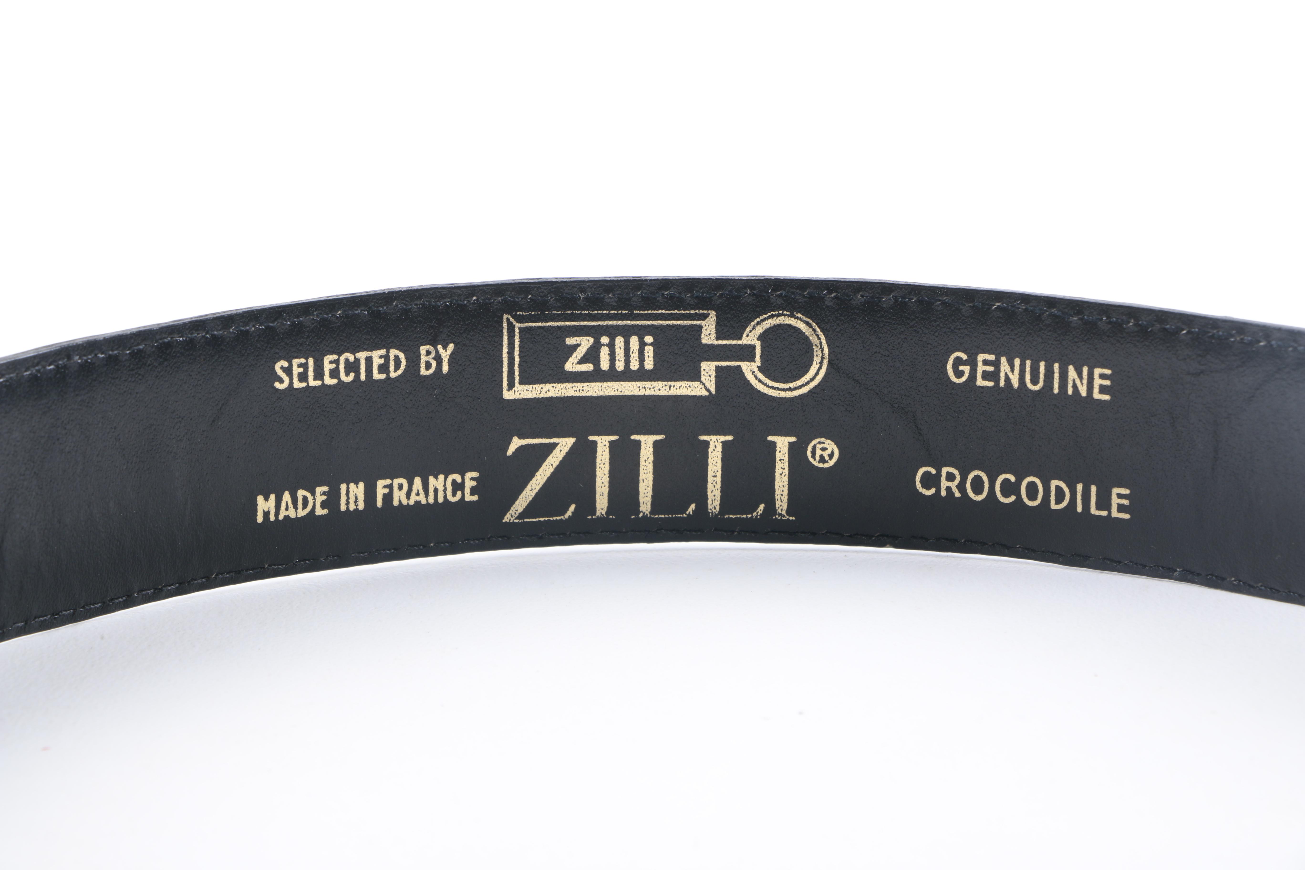 Designer Crocodile Belts